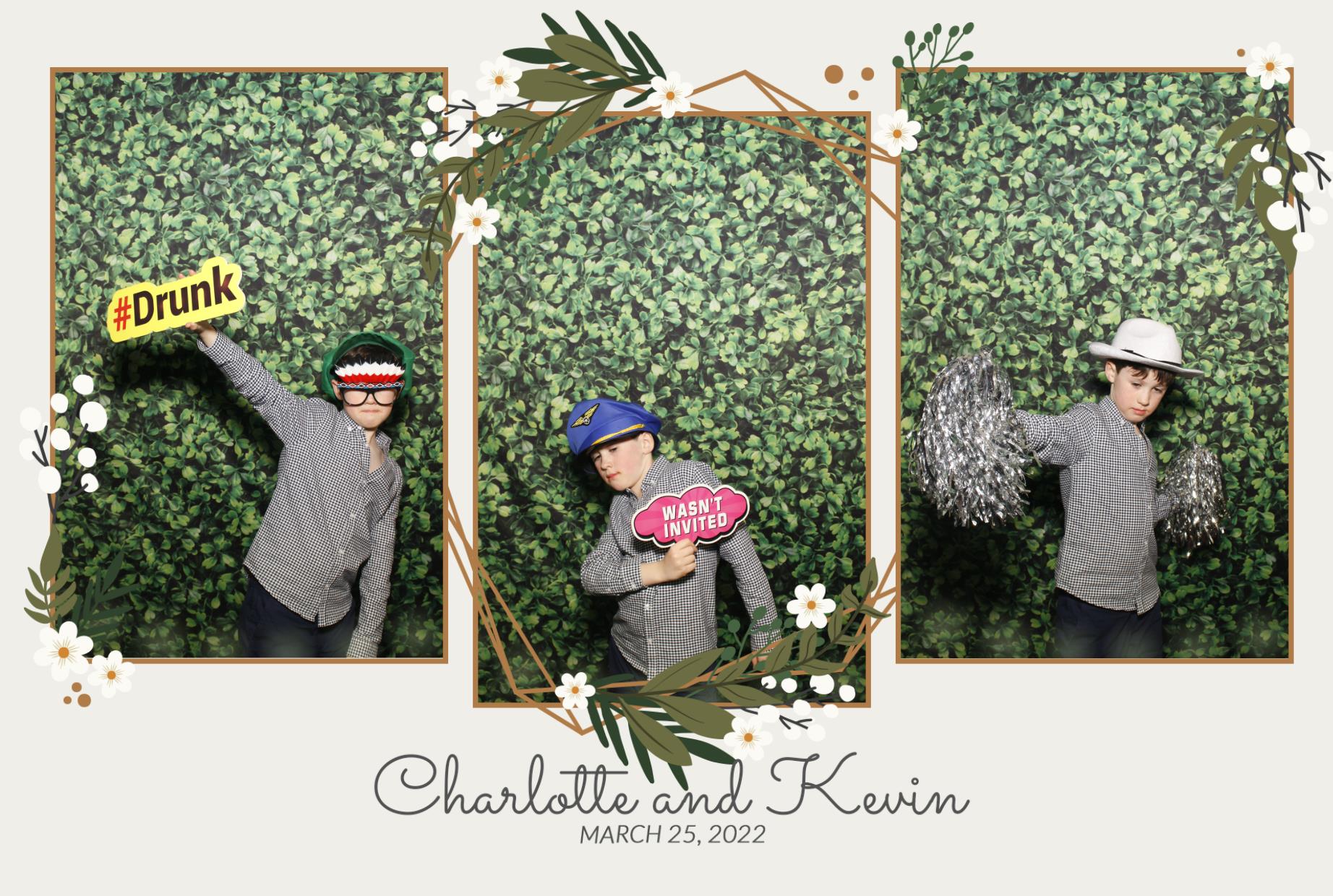 Charlotte & Kevin's Wedding  | View more photos from the event at gallery.myphotoboothexperience.co.uk/u/MyPhotoBoothExperienceLtd/Charlotte-Kevins-Wedding