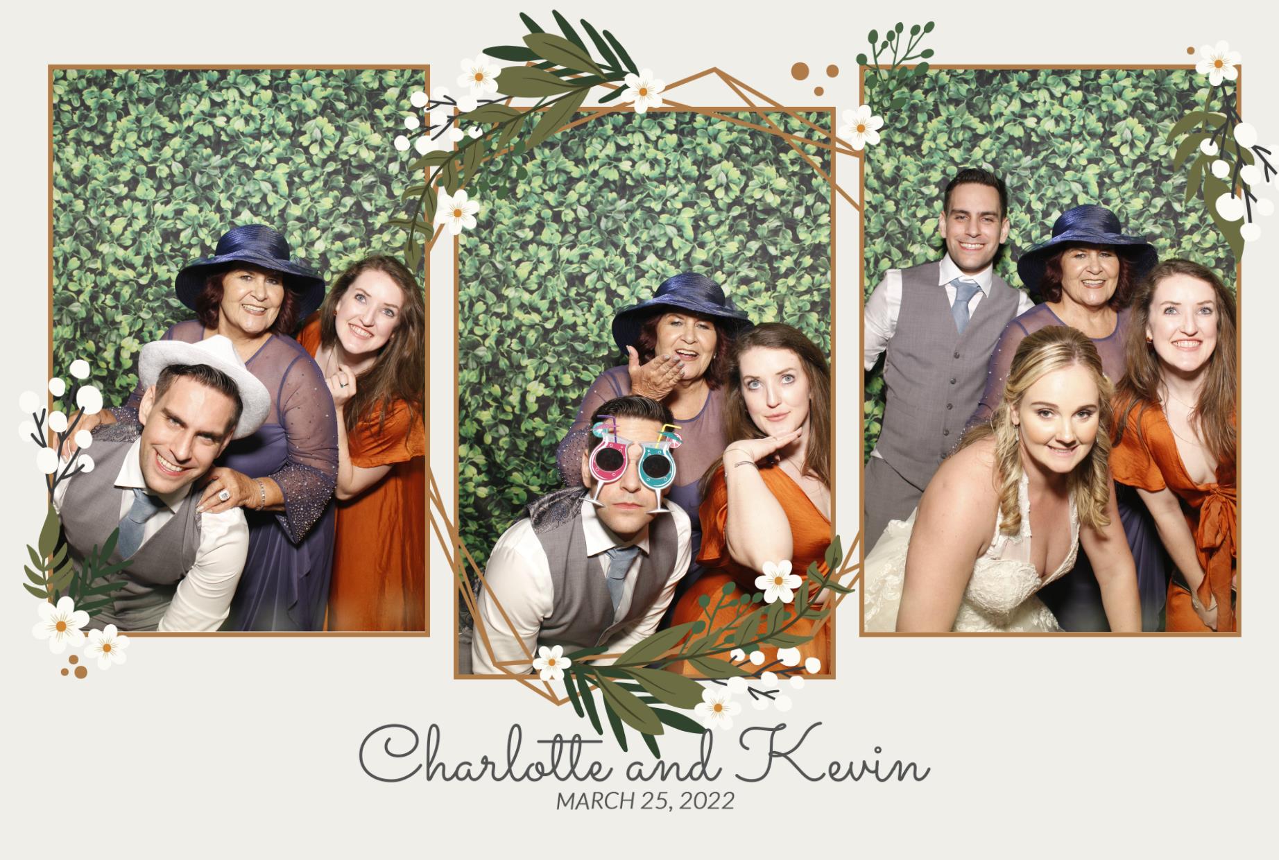 Charlotte & Kevin's Wedding  | View more photos from the event at gallery.myphotoboothexperience.co.uk/u/MyPhotoBoothExperienceLtd/Charlotte-Kevins-Wedding