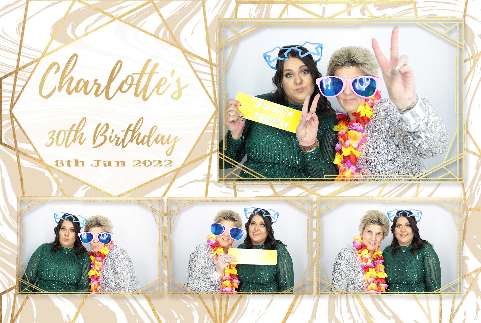 Charlotte's 30th Birthday | View more photos from the event at gallery.myphotoboothexperience.co.uk/u/MyPhotoBoothExperienceLtd/Charlottes-30th-Birthday