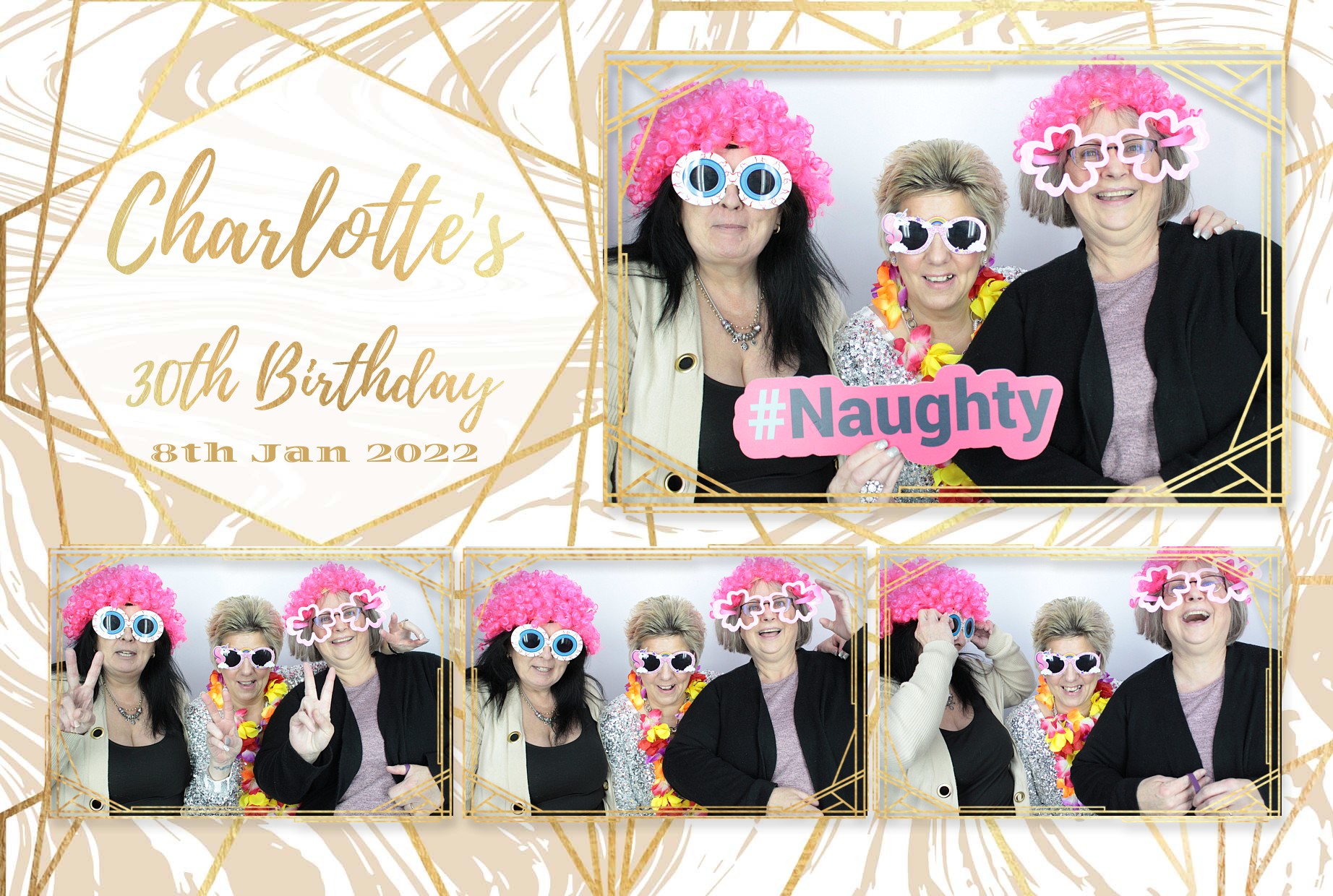 Charlotte's 30th Birthday | View more photos from the event at gallery.myphotoboothexperience.co.uk/u/MyPhotoBoothExperienceLtd/Charlottes-30th-Birthday