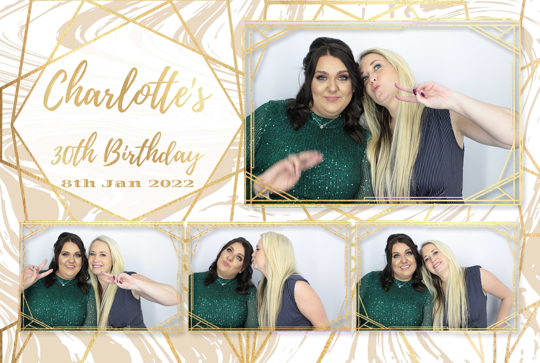 Charlotte's 30th Birthday | View more photos from the event at gallery.myphotoboothexperience.co.uk/u/MyPhotoBoothExperienceLtd/Charlottes-30th-Birthday