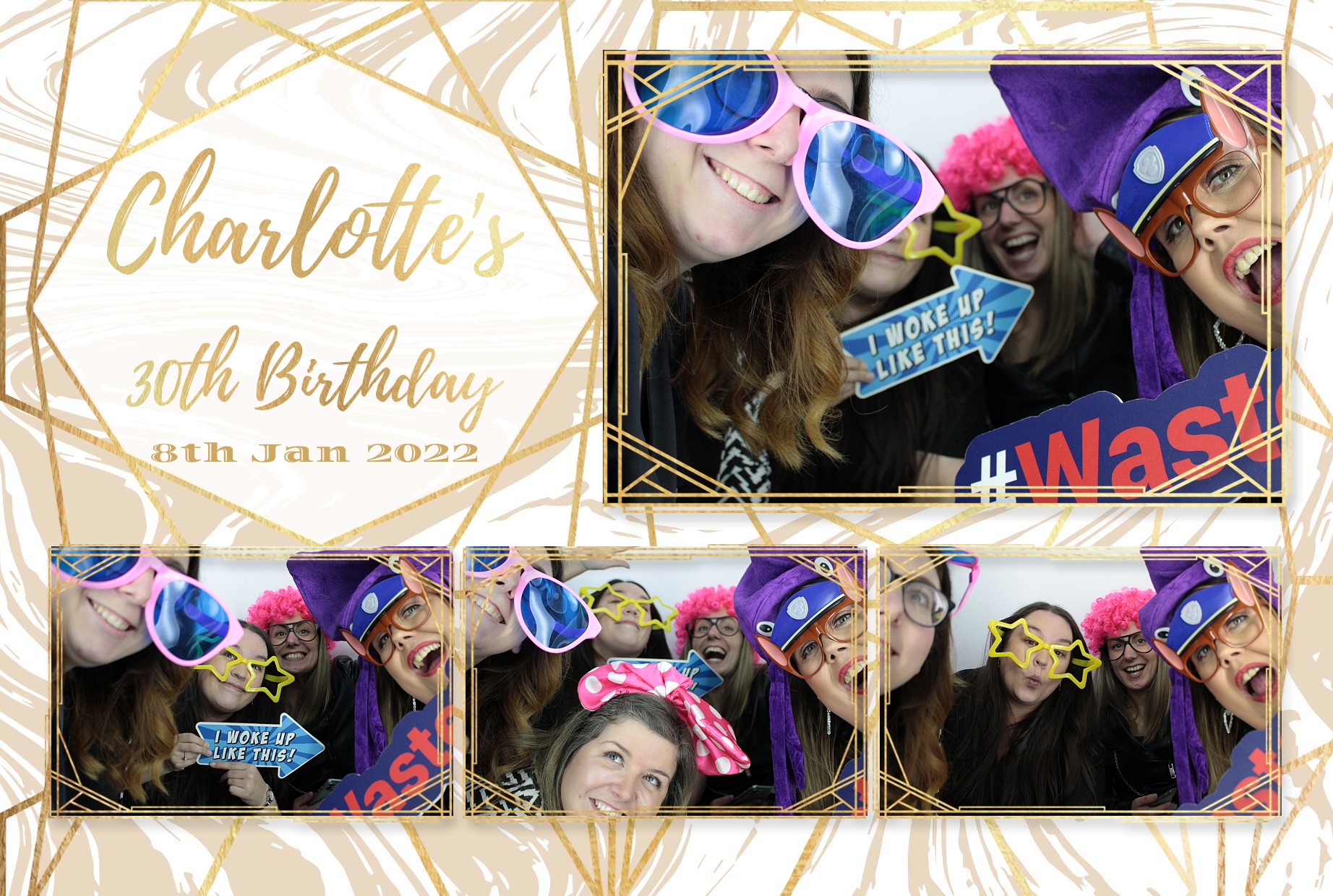 Charlotte's 30th Birthday | View more photos from the event at gallery.myphotoboothexperience.co.uk/u/MyPhotoBoothExperienceLtd/Charlottes-30th-Birthday