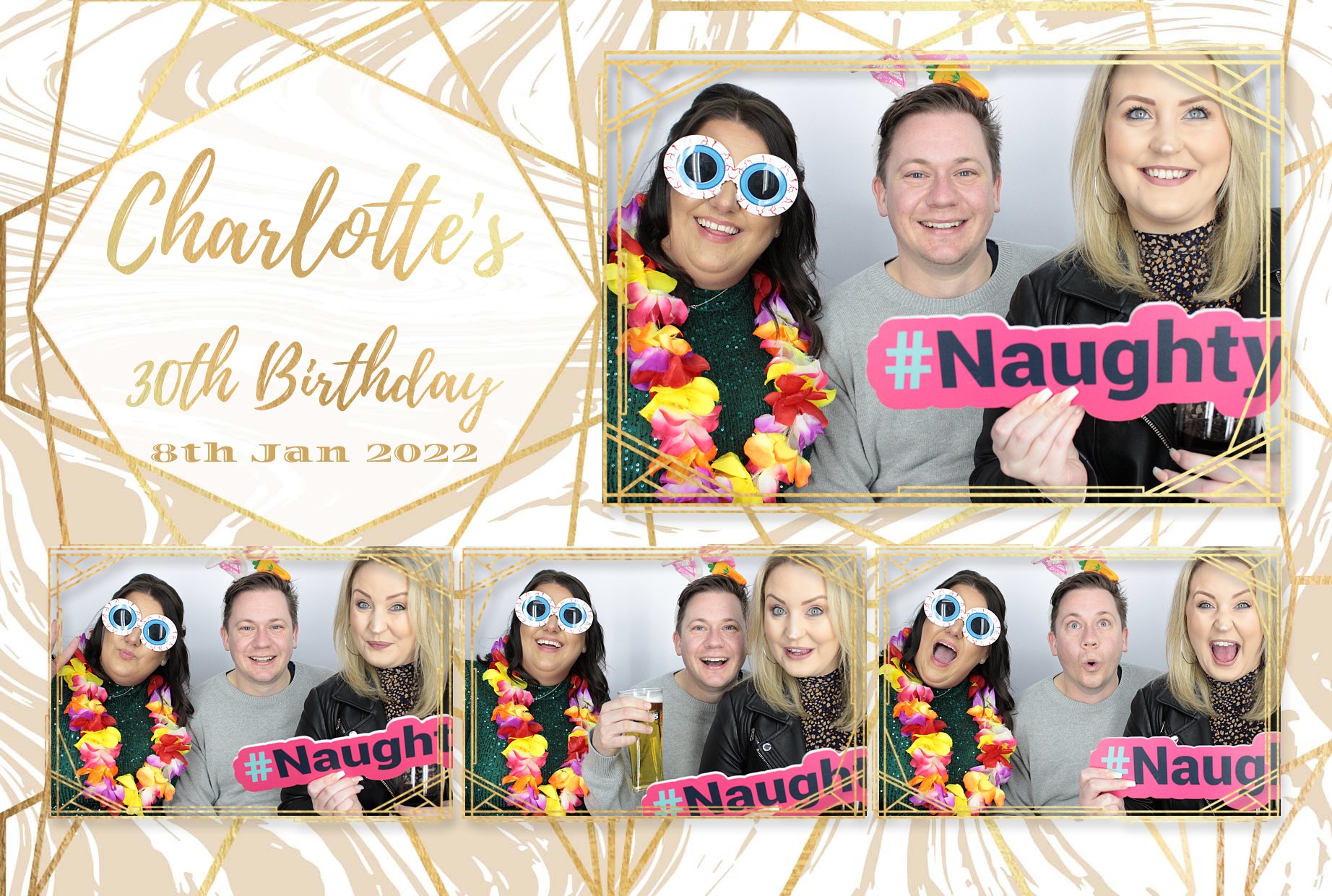 Charlotte's 30th Birthday | View more photos from the event at gallery.myphotoboothexperience.co.uk/u/MyPhotoBoothExperienceLtd/Charlottes-30th-Birthday