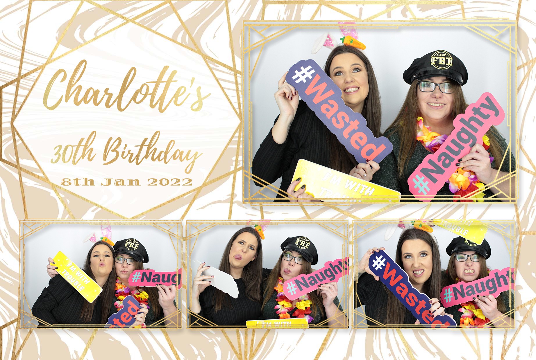 Charlotte's 30th Birthday | View more photos from the event at gallery.myphotoboothexperience.co.uk/u/MyPhotoBoothExperienceLtd/Charlottes-30th-Birthday