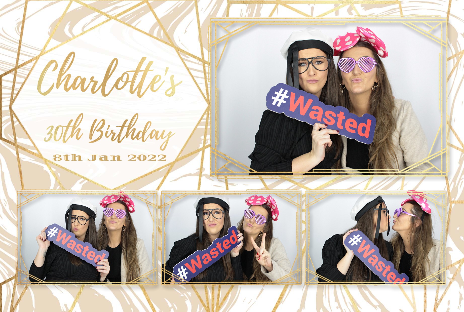 Charlotte's 30th Birthday | View more photos from the event at gallery.myphotoboothexperience.co.uk/u/MyPhotoBoothExperienceLtd/Charlottes-30th-Birthday