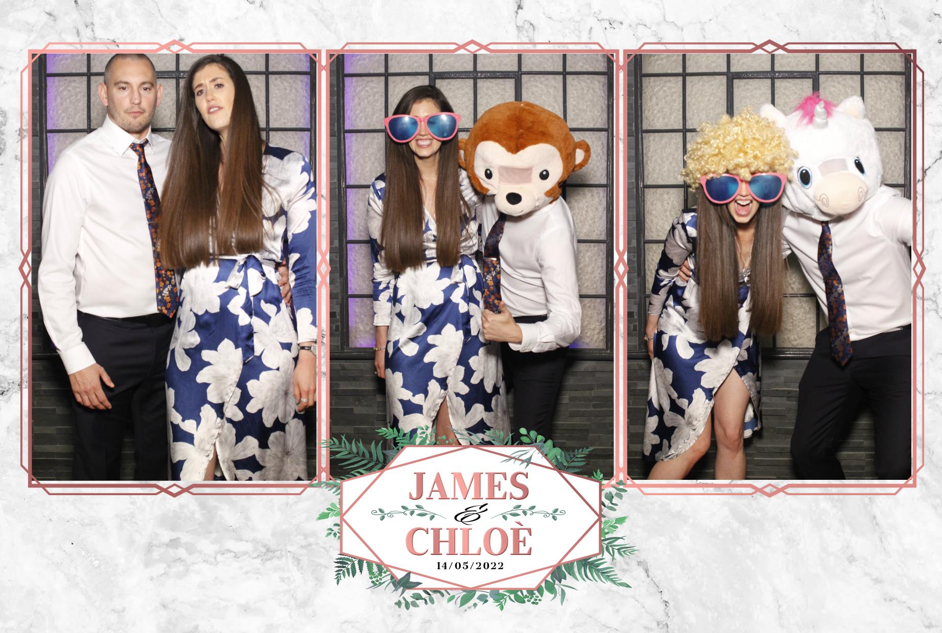 Chloe & James Wedding  | View more photos from the event at gallery.myphotoboothexperience.co.uk/u/MyPhotoBoothExperienceLtd/Chloe-James-Wedding