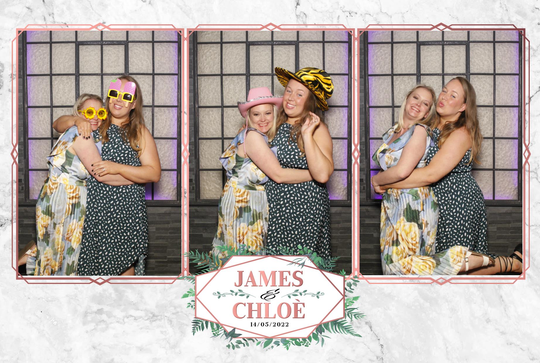 Chloe & James Wedding  | View more photos from the event at gallery.myphotoboothexperience.co.uk/u/MyPhotoBoothExperienceLtd/Chloe-James-Wedding
