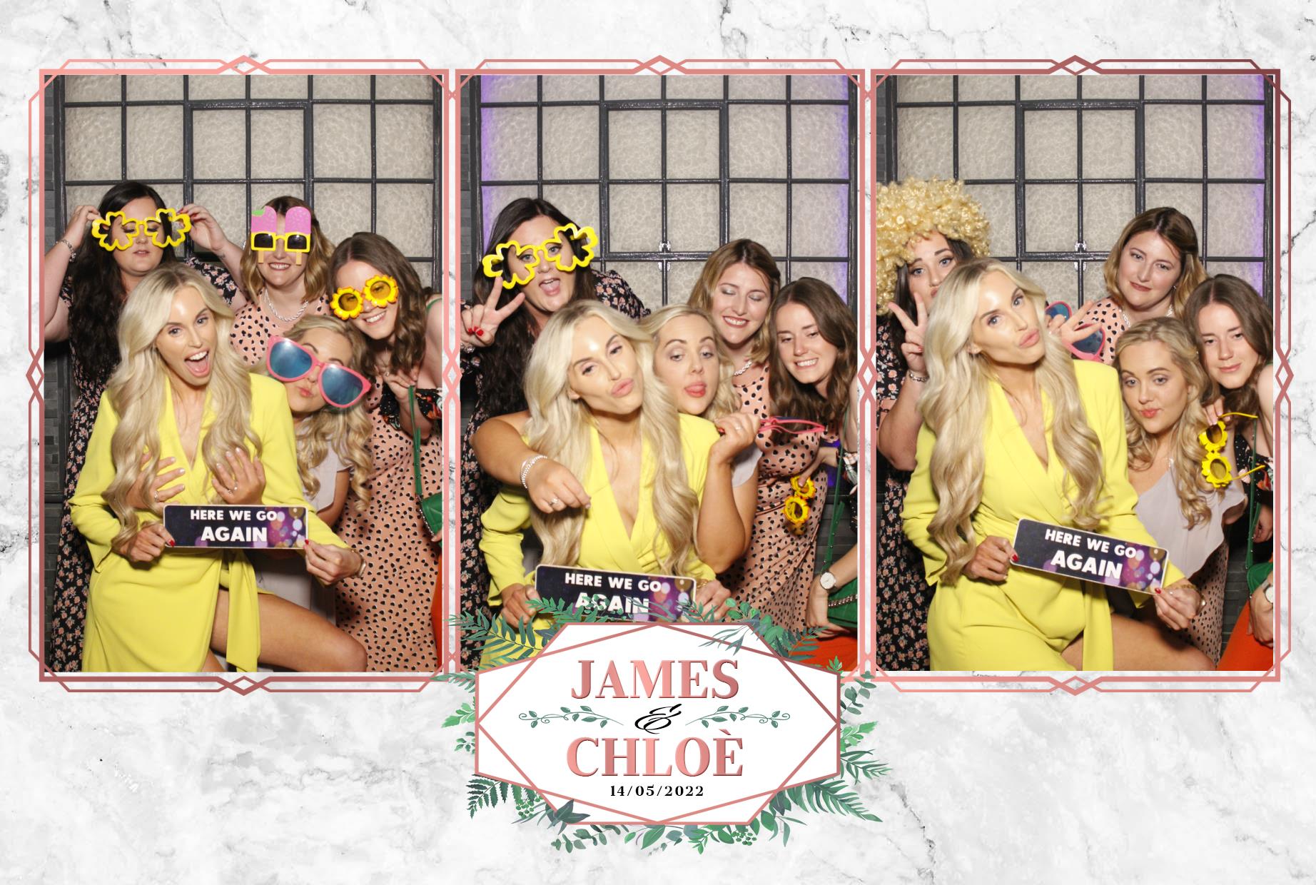 Chloe & James Wedding  | View more photos from the event at gallery.myphotoboothexperience.co.uk/u/MyPhotoBoothExperienceLtd/Chloe-James-Wedding