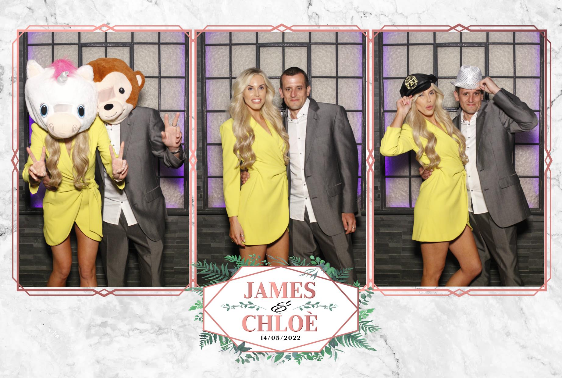 Chloe & James Wedding  | View more photos from the event at gallery.myphotoboothexperience.co.uk/u/MyPhotoBoothExperienceLtd/Chloe-James-Wedding