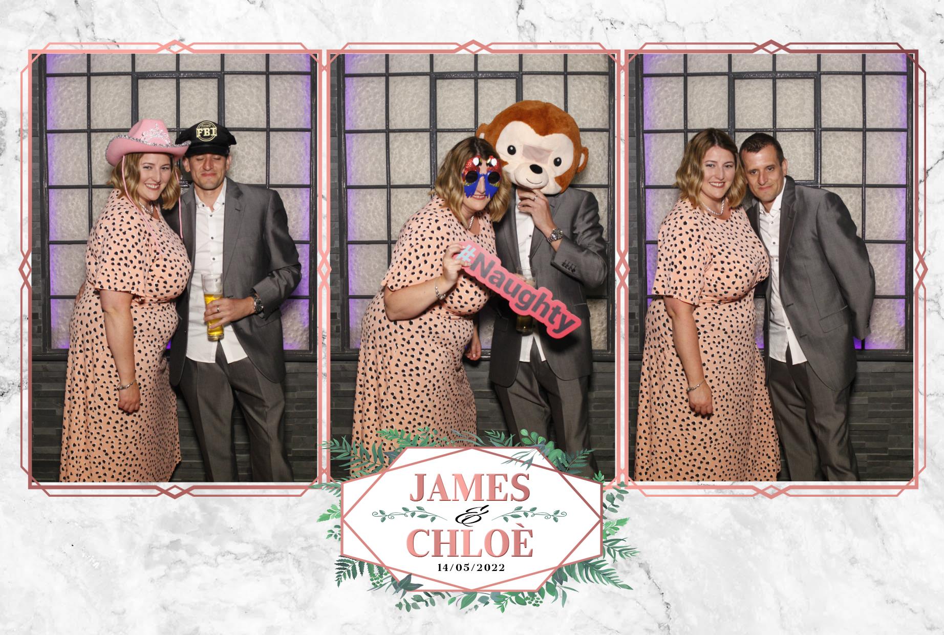 Chloe & James Wedding  | View more photos from the event at gallery.myphotoboothexperience.co.uk/u/MyPhotoBoothExperienceLtd/Chloe-James-Wedding