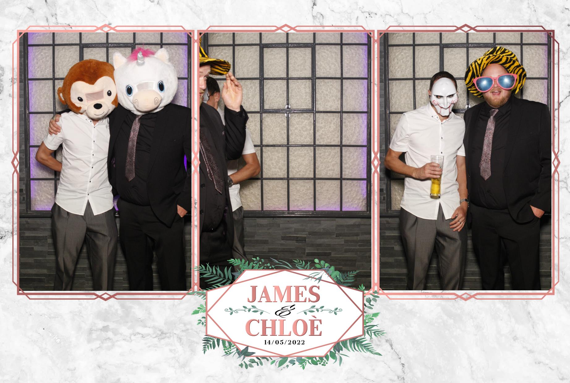 Chloe & James Wedding  | View more photos from the event at gallery.myphotoboothexperience.co.uk/u/MyPhotoBoothExperienceLtd/Chloe-James-Wedding