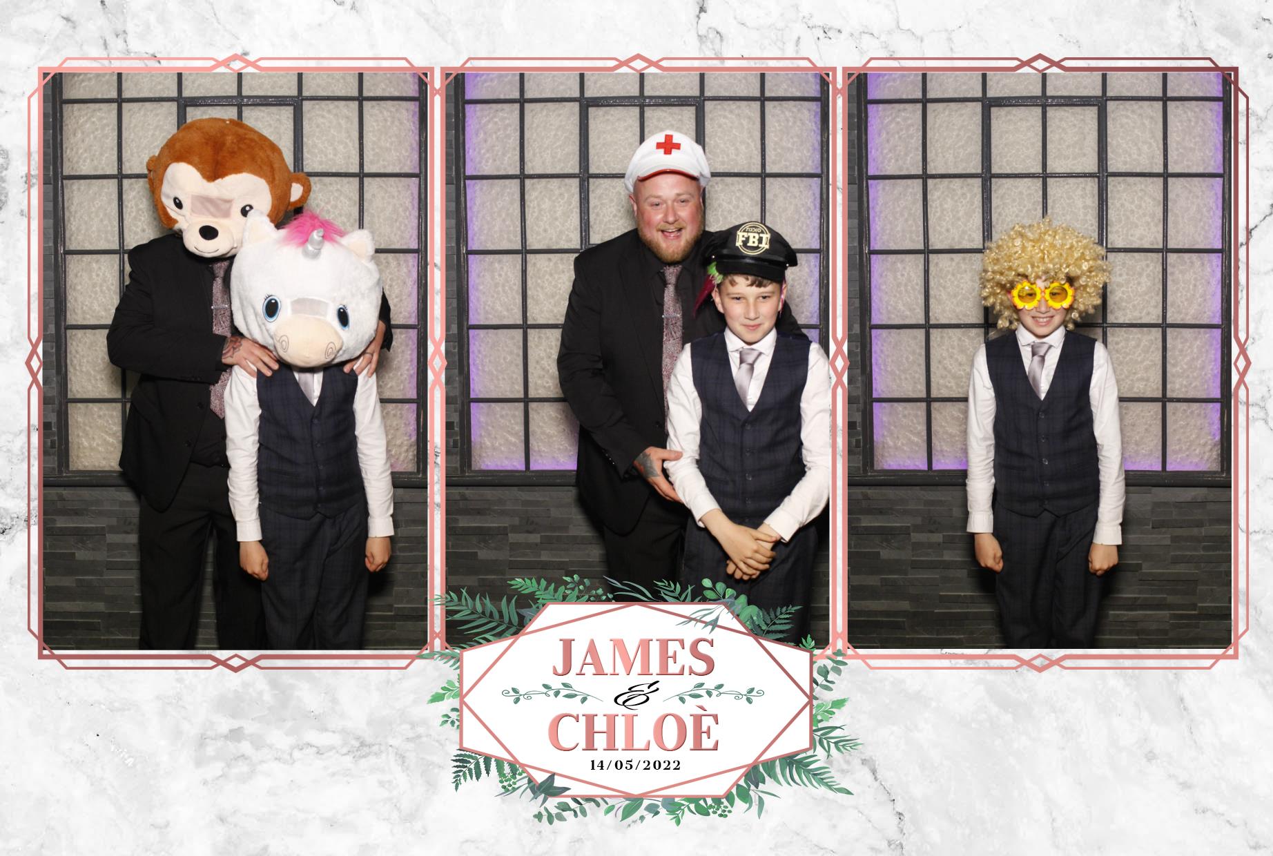 Chloe & James Wedding  | View more photos from the event at gallery.myphotoboothexperience.co.uk/u/MyPhotoBoothExperienceLtd/Chloe-James-Wedding