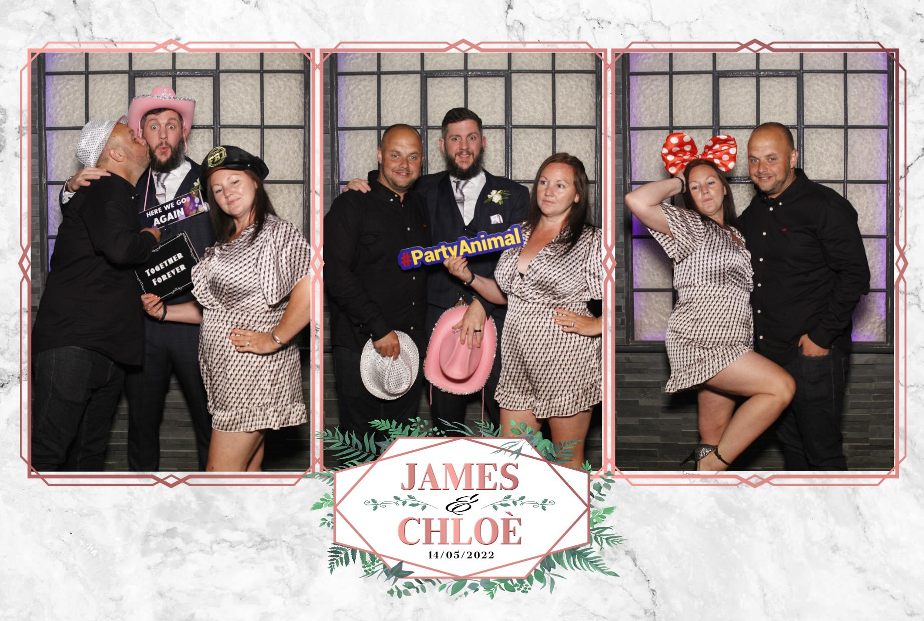Chloe & James Wedding  | View more photos from the event at gallery.myphotoboothexperience.co.uk/u/MyPhotoBoothExperienceLtd/Chloe-James-Wedding