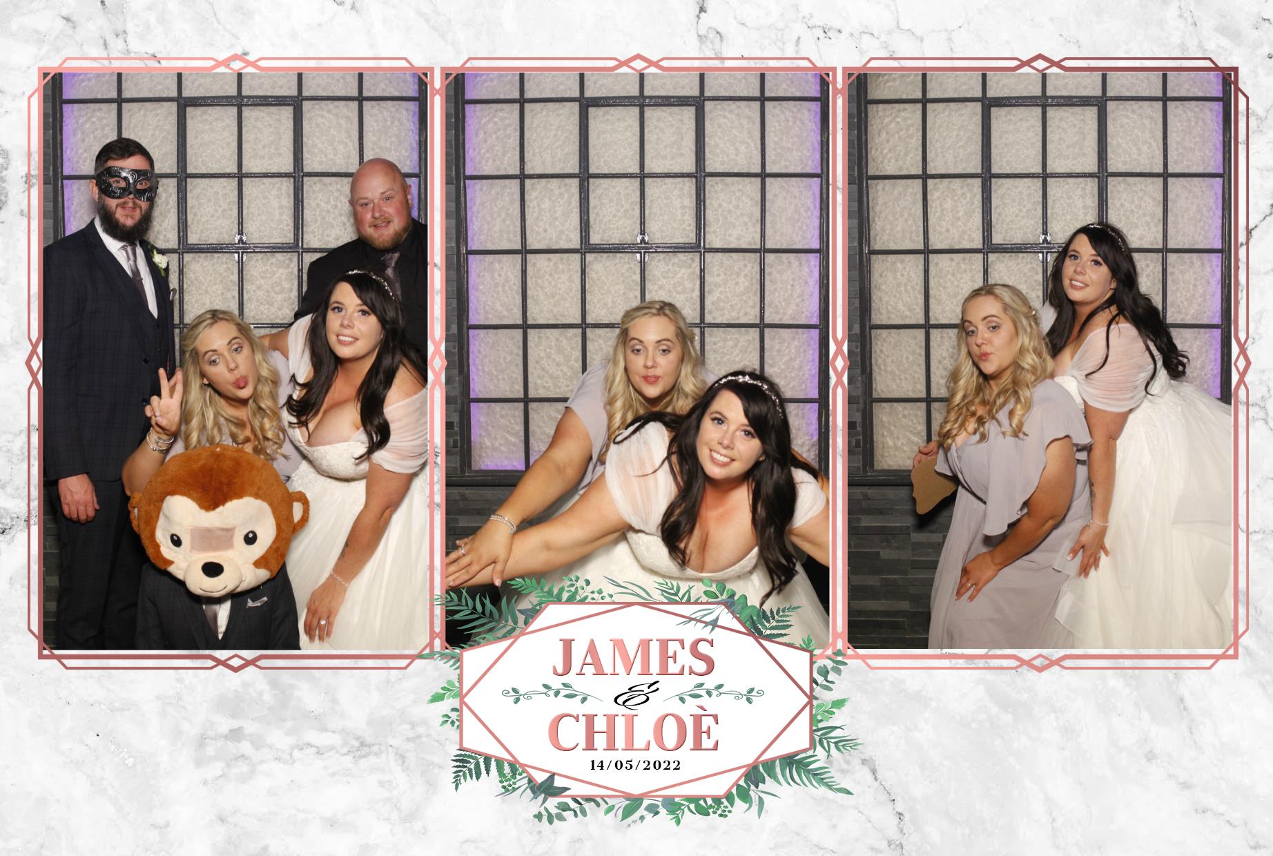 Chloe & James Wedding  | View more photos from the event at gallery.myphotoboothexperience.co.uk/u/MyPhotoBoothExperienceLtd/Chloe-James-Wedding