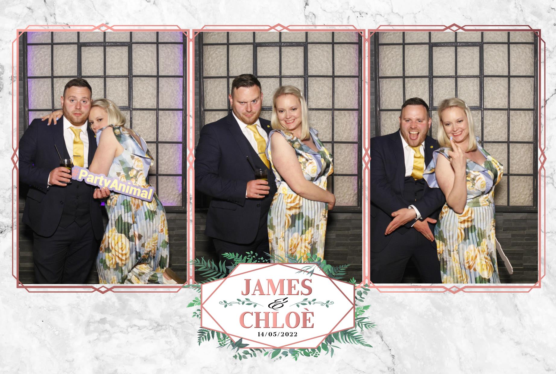 Chloe & James Wedding  | View more photos from the event at gallery.myphotoboothexperience.co.uk/u/MyPhotoBoothExperienceLtd/Chloe-James-Wedding
