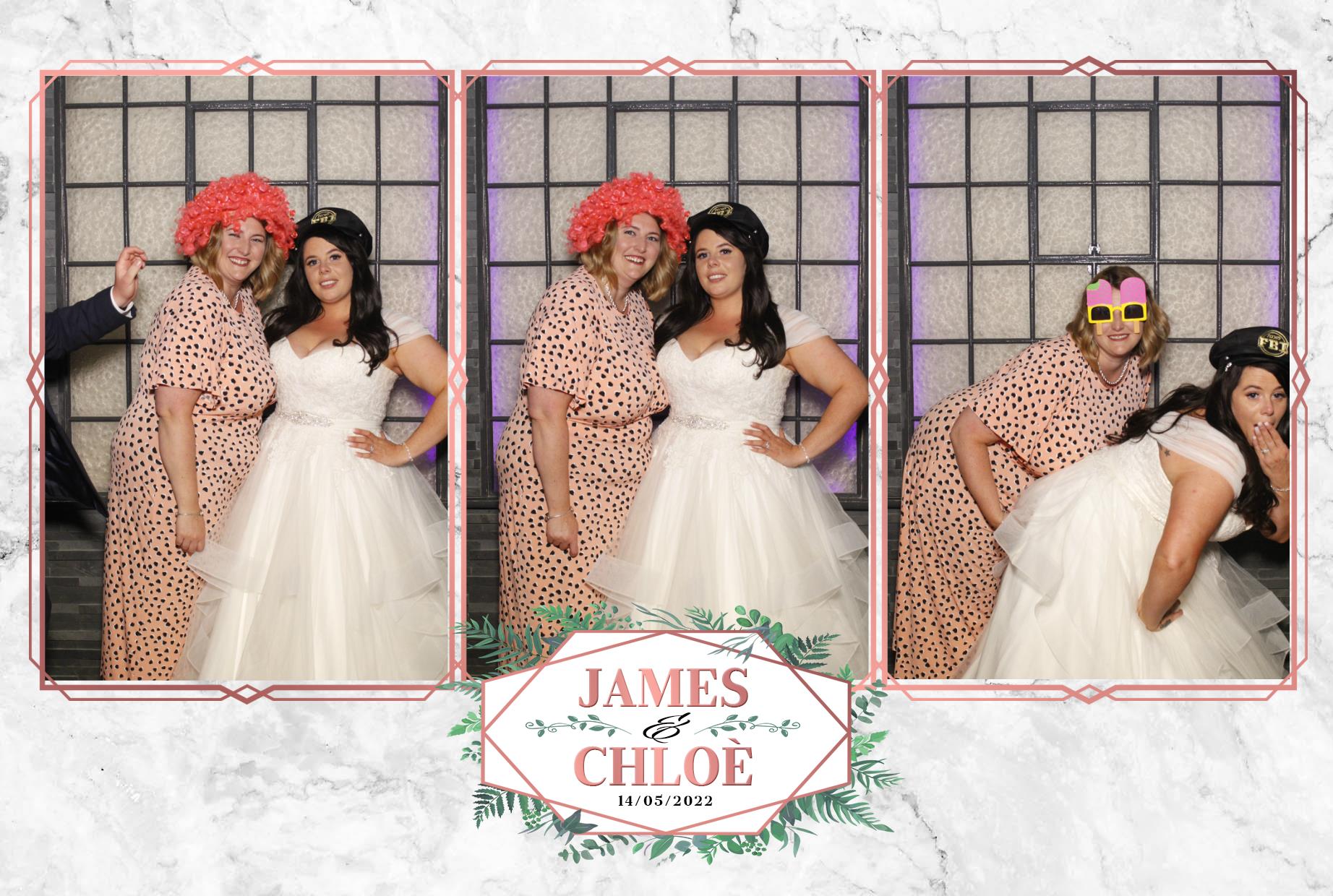 Chloe & James Wedding  | View more photos from the event at gallery.myphotoboothexperience.co.uk/u/MyPhotoBoothExperienceLtd/Chloe-James-Wedding