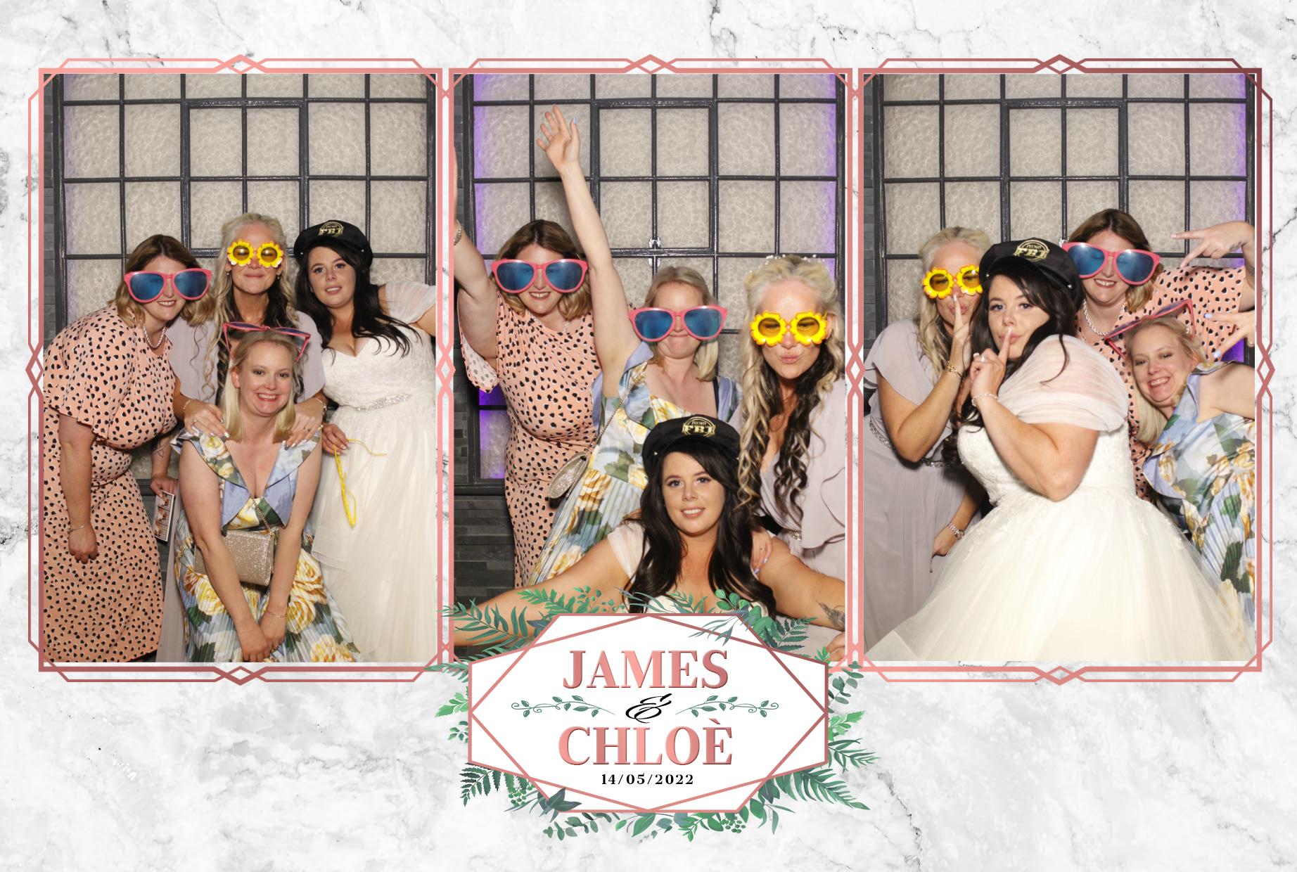Chloe & James Wedding  | View more photos from the event at gallery.myphotoboothexperience.co.uk/u/MyPhotoBoothExperienceLtd/Chloe-James-Wedding