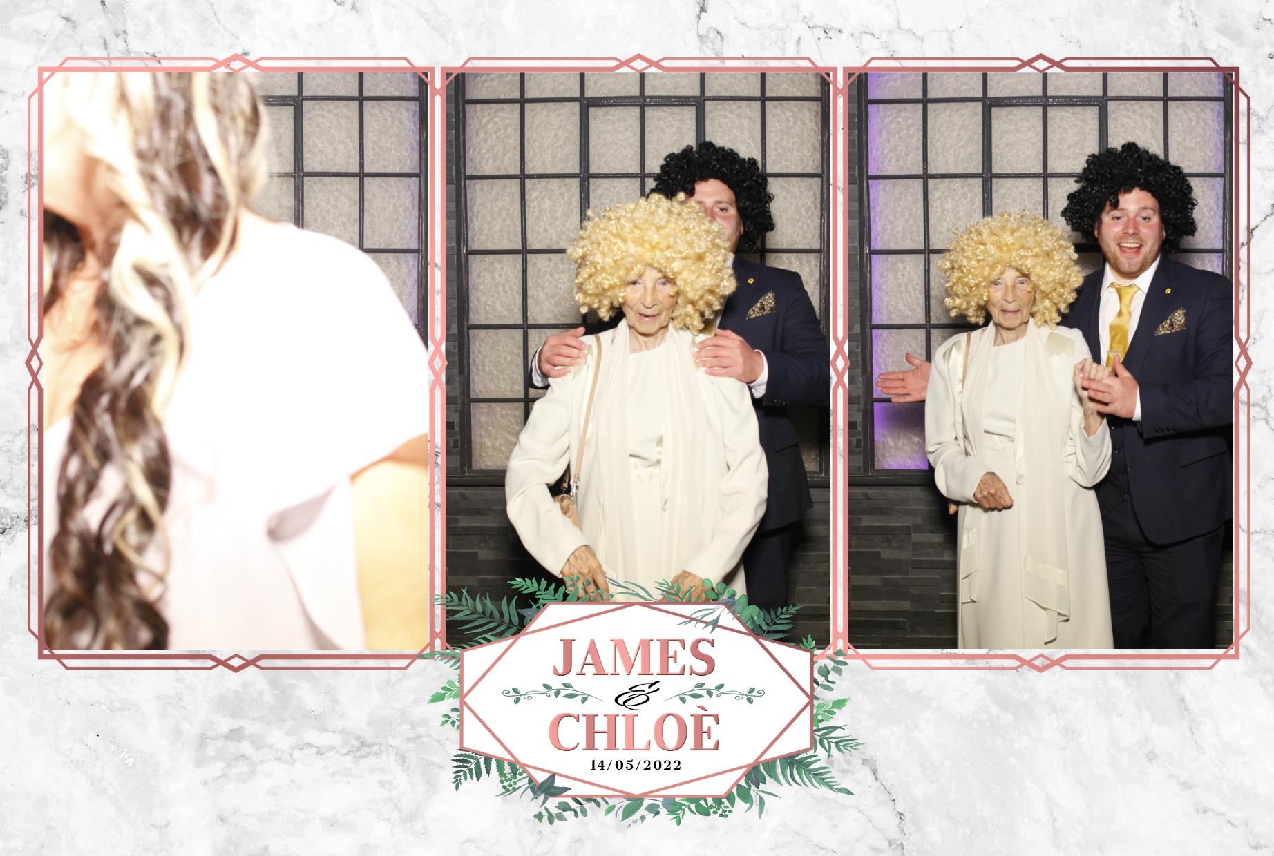 Chloe & James Wedding  | View more photos from the event at gallery.myphotoboothexperience.co.uk/u/MyPhotoBoothExperienceLtd/Chloe-James-Wedding