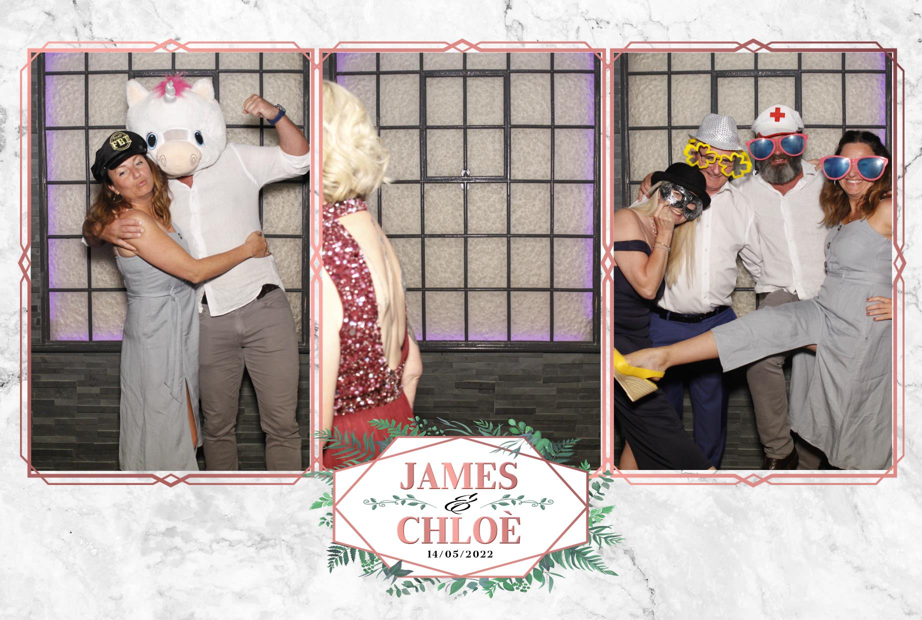 Chloe & James Wedding  | View more photos from the event at gallery.myphotoboothexperience.co.uk/u/MyPhotoBoothExperienceLtd/Chloe-James-Wedding