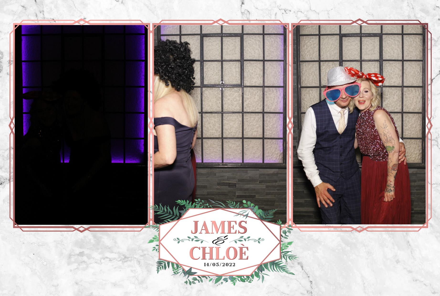 Chloe & James Wedding  | View more photos from the event at gallery.myphotoboothexperience.co.uk/u/MyPhotoBoothExperienceLtd/Chloe-James-Wedding