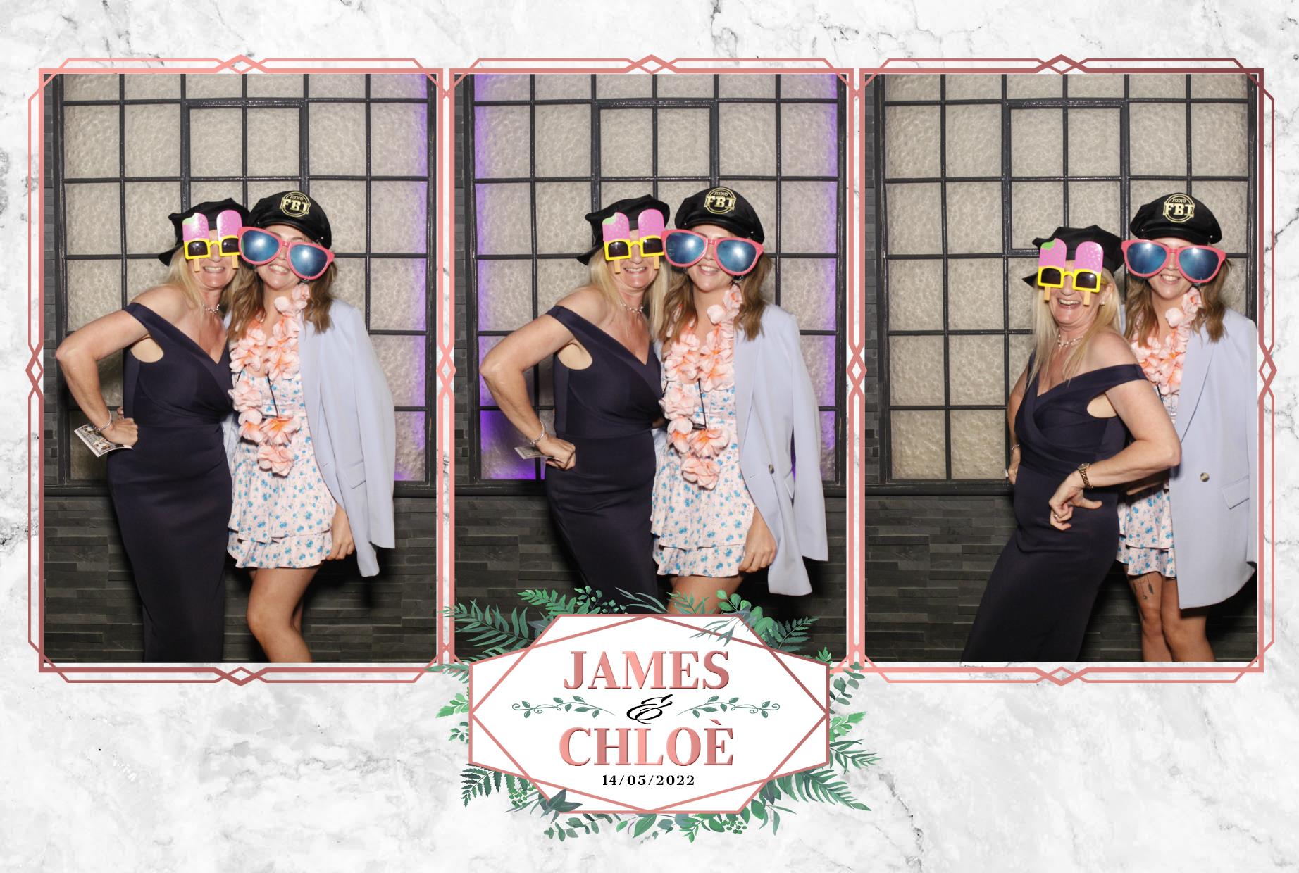 Chloe & James Wedding  | View more photos from the event at gallery.myphotoboothexperience.co.uk/u/MyPhotoBoothExperienceLtd/Chloe-James-Wedding