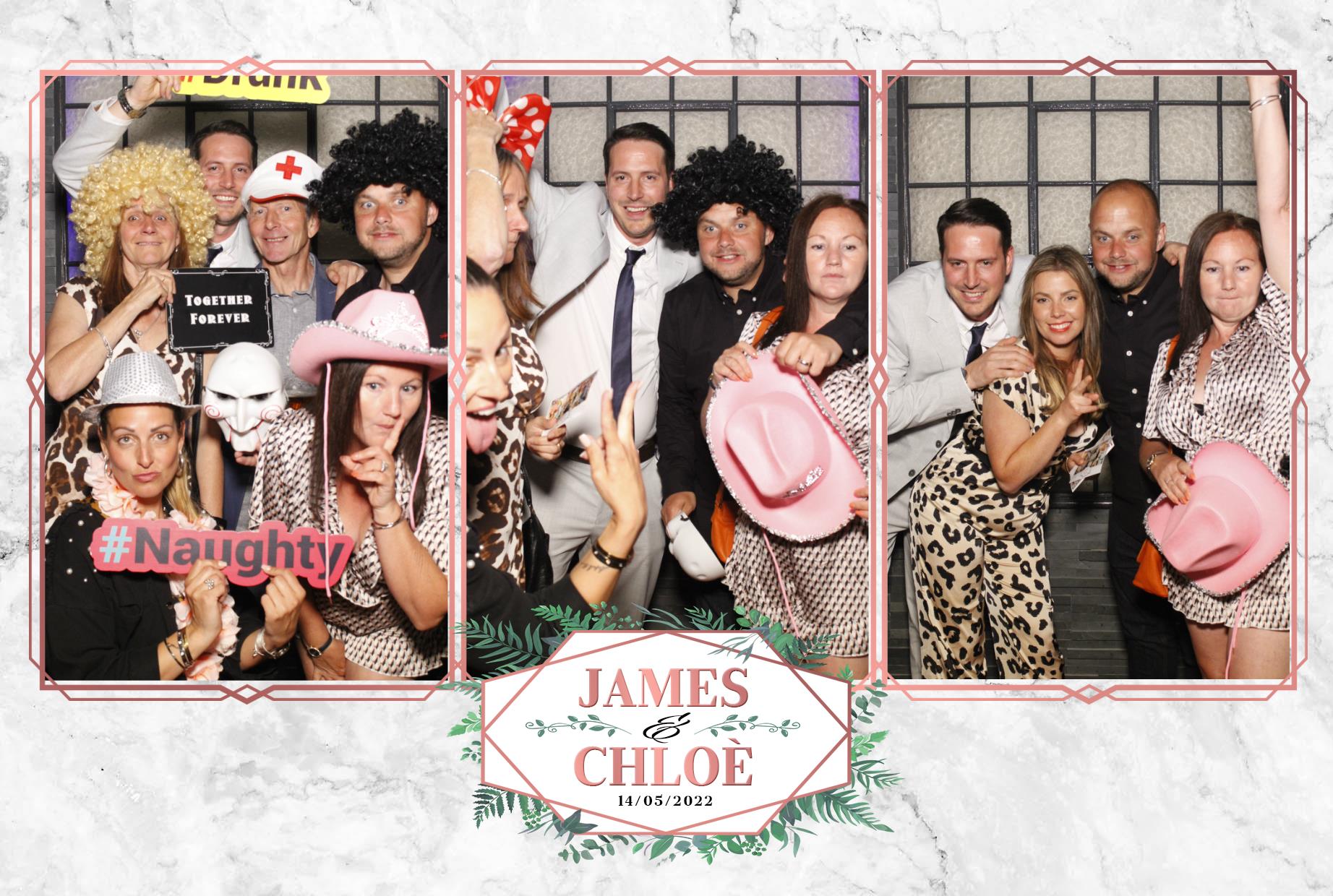 Chloe & James Wedding  | View more photos from the event at gallery.myphotoboothexperience.co.uk/u/MyPhotoBoothExperienceLtd/Chloe-James-Wedding