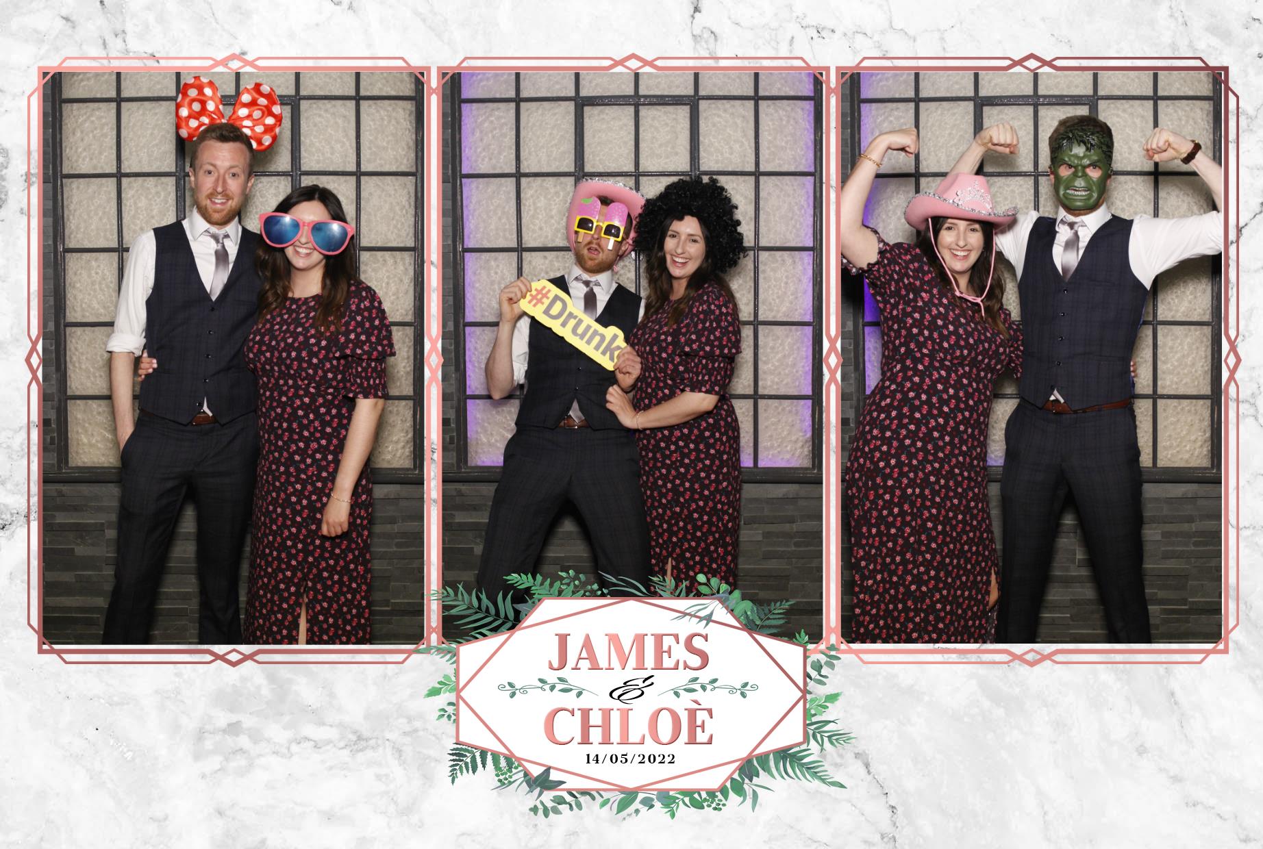 Chloe & James Wedding  | View more photos from the event at gallery.myphotoboothexperience.co.uk/u/MyPhotoBoothExperienceLtd/Chloe-James-Wedding