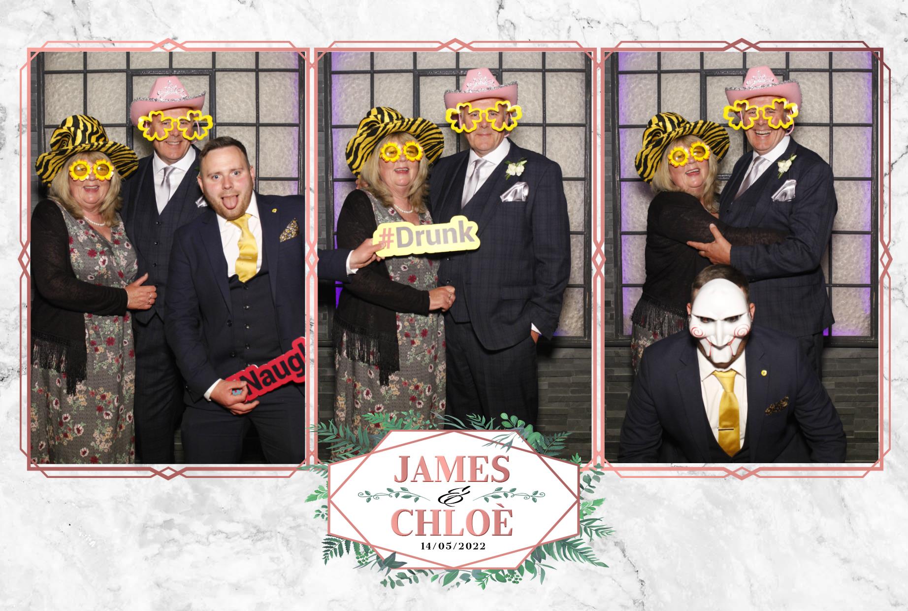 Chloe & James Wedding  | View more photos from the event at gallery.myphotoboothexperience.co.uk/u/MyPhotoBoothExperienceLtd/Chloe-James-Wedding