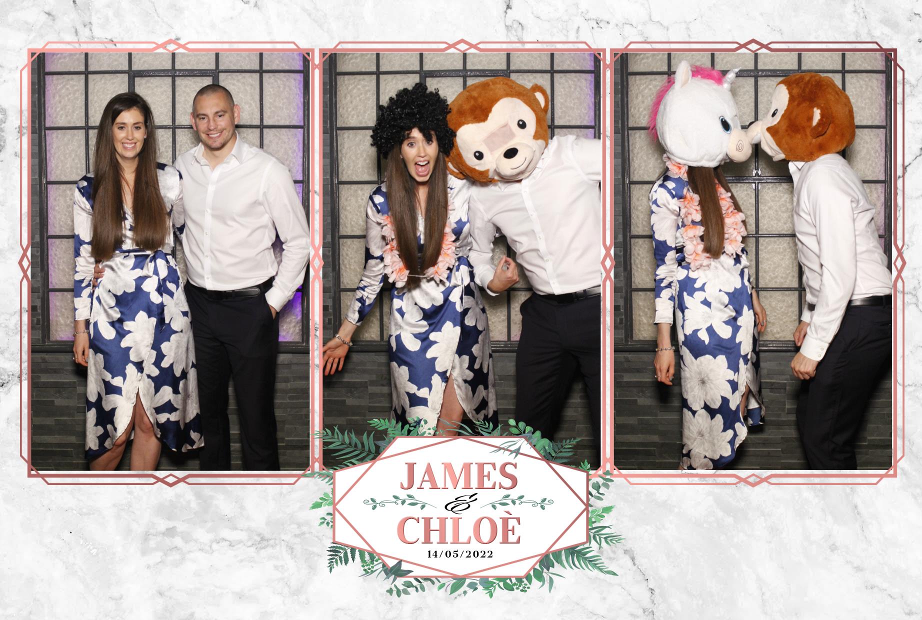 Chloe & James Wedding  | View more photos from the event at gallery.myphotoboothexperience.co.uk/u/MyPhotoBoothExperienceLtd/Chloe-James-Wedding