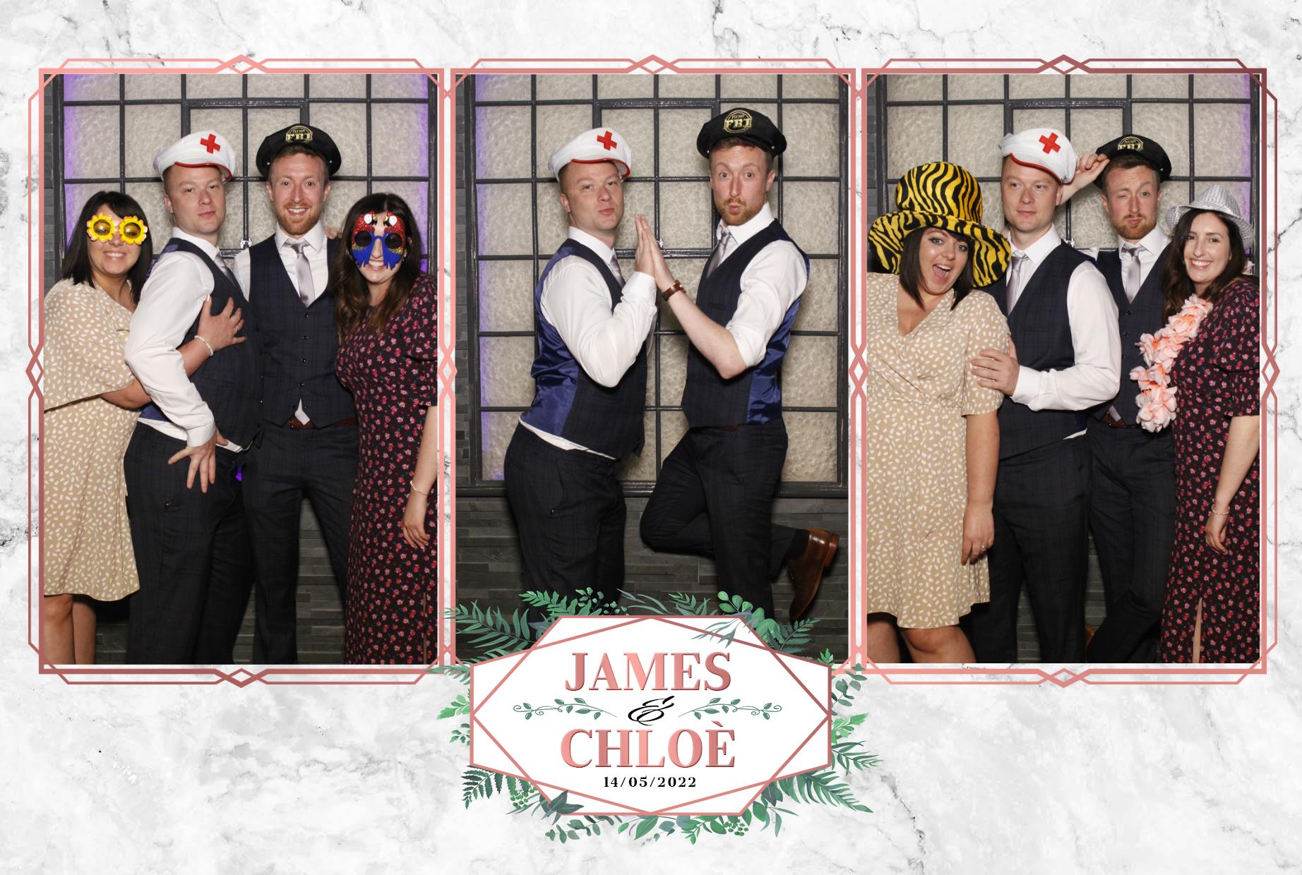 Chloe & James Wedding  | View more photos from the event at gallery.myphotoboothexperience.co.uk/u/MyPhotoBoothExperienceLtd/Chloe-James-Wedding