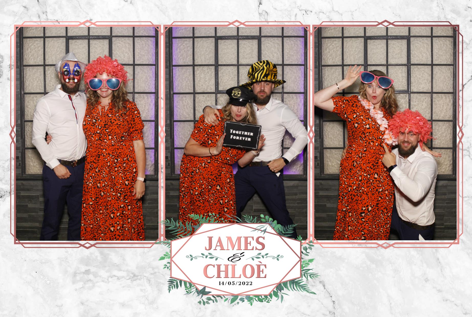 Chloe & James Wedding  | View more photos from the event at gallery.myphotoboothexperience.co.uk/u/MyPhotoBoothExperienceLtd/Chloe-James-Wedding