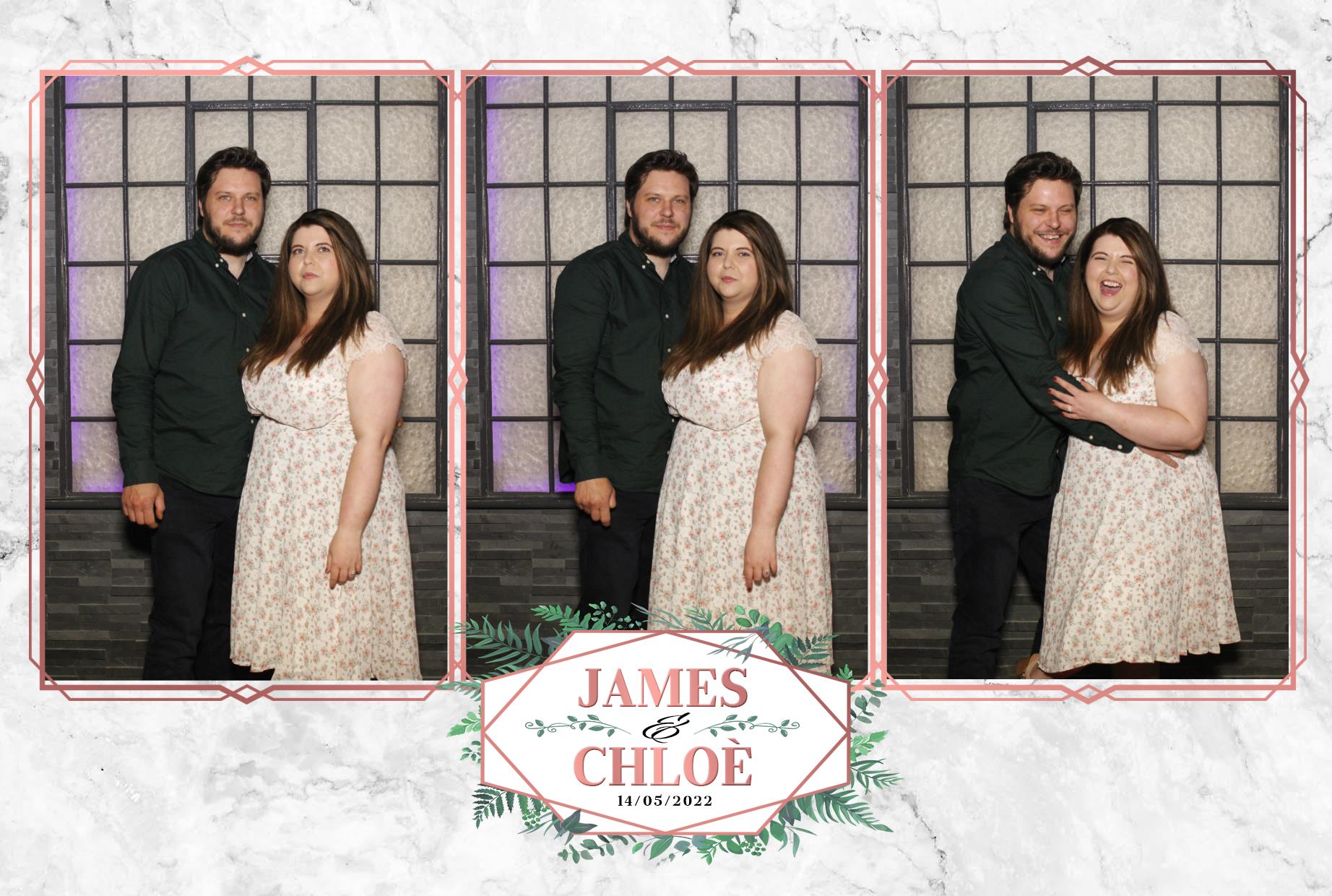 Chloe & James Wedding  | View more photos from the event at gallery.myphotoboothexperience.co.uk/u/MyPhotoBoothExperienceLtd/Chloe-James-Wedding