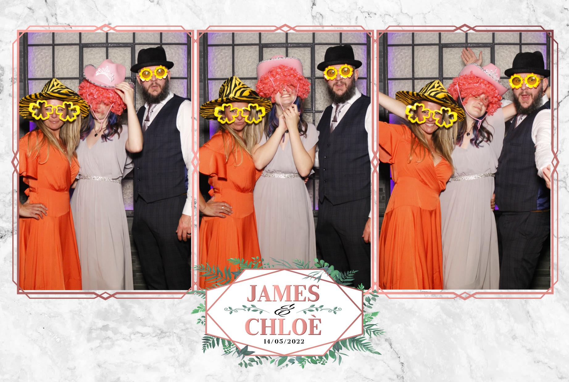 Chloe & James Wedding  | View more photos from the event at gallery.myphotoboothexperience.co.uk/u/MyPhotoBoothExperienceLtd/Chloe-James-Wedding