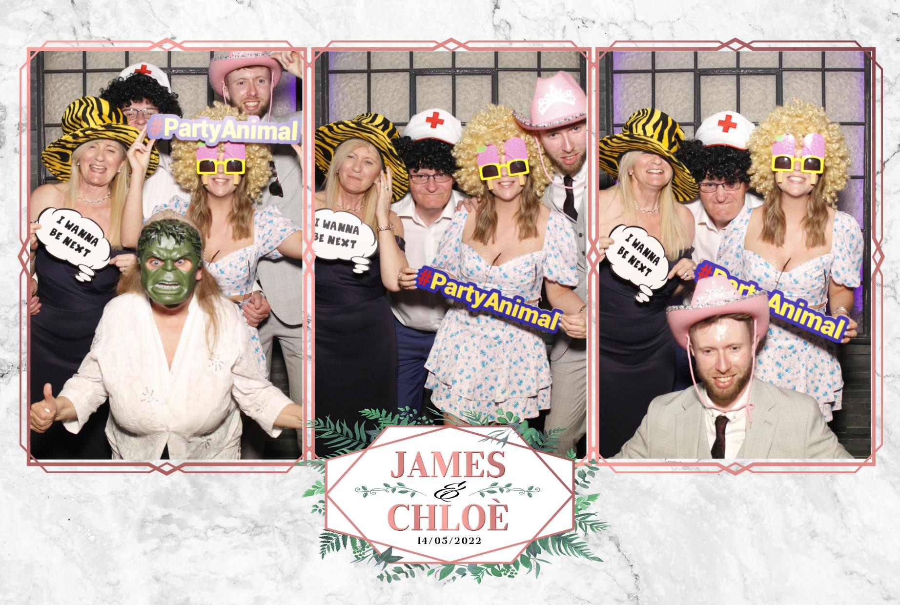 Chloe & James Wedding  | View more photos from the event at gallery.myphotoboothexperience.co.uk/u/MyPhotoBoothExperienceLtd/Chloe-James-Wedding