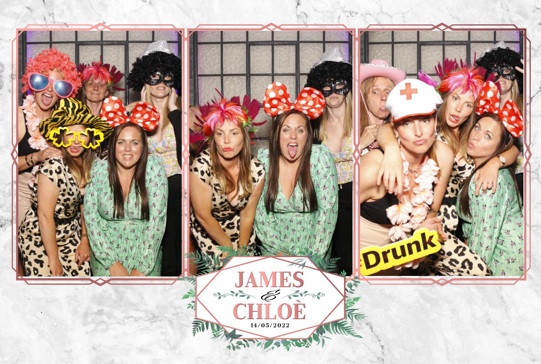 Chloe & James Wedding  | View more photos from the event at gallery.myphotoboothexperience.co.uk/u/MyPhotoBoothExperienceLtd/Chloe-James-Wedding