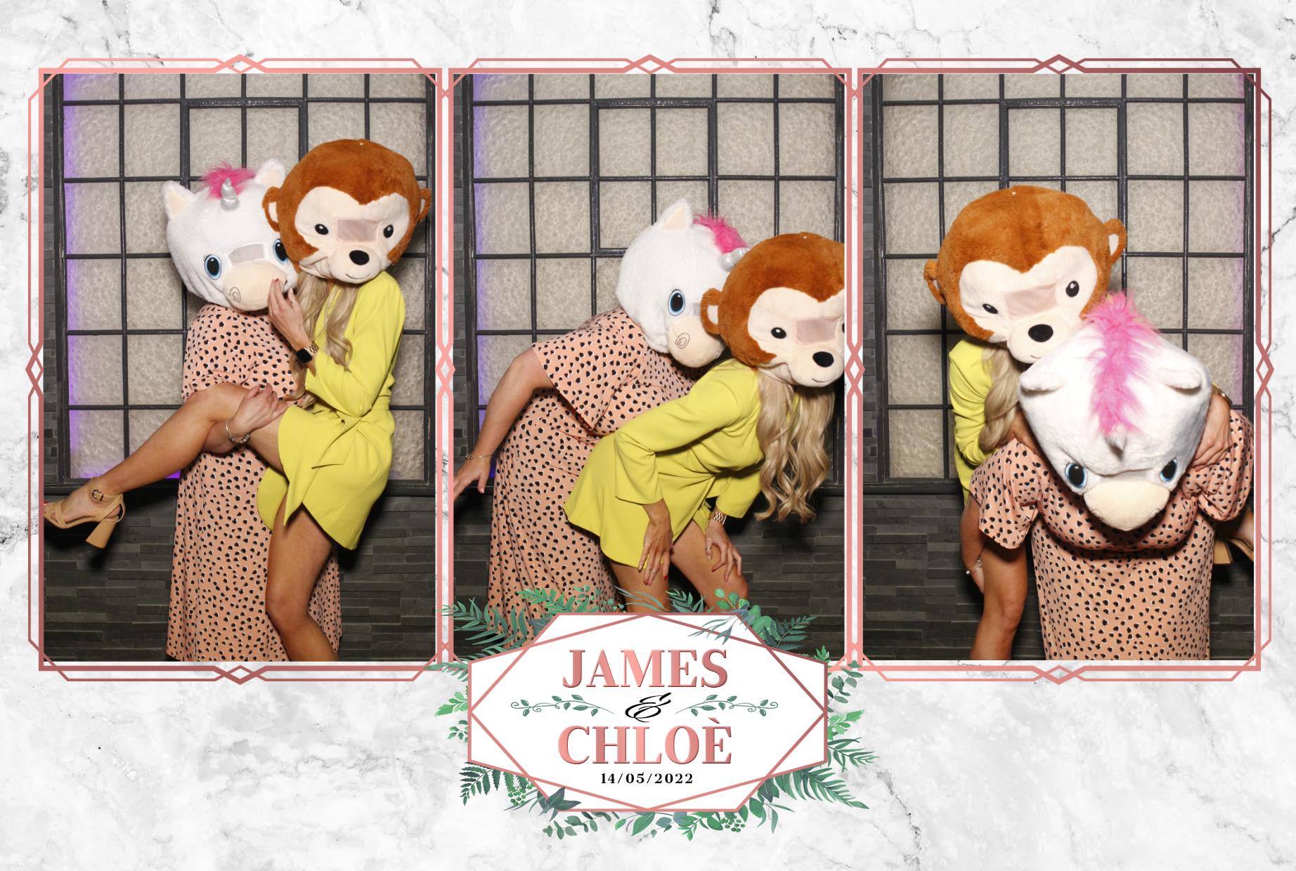 Chloe & James Wedding  | View more photos from the event at gallery.myphotoboothexperience.co.uk/u/MyPhotoBoothExperienceLtd/Chloe-James-Wedding