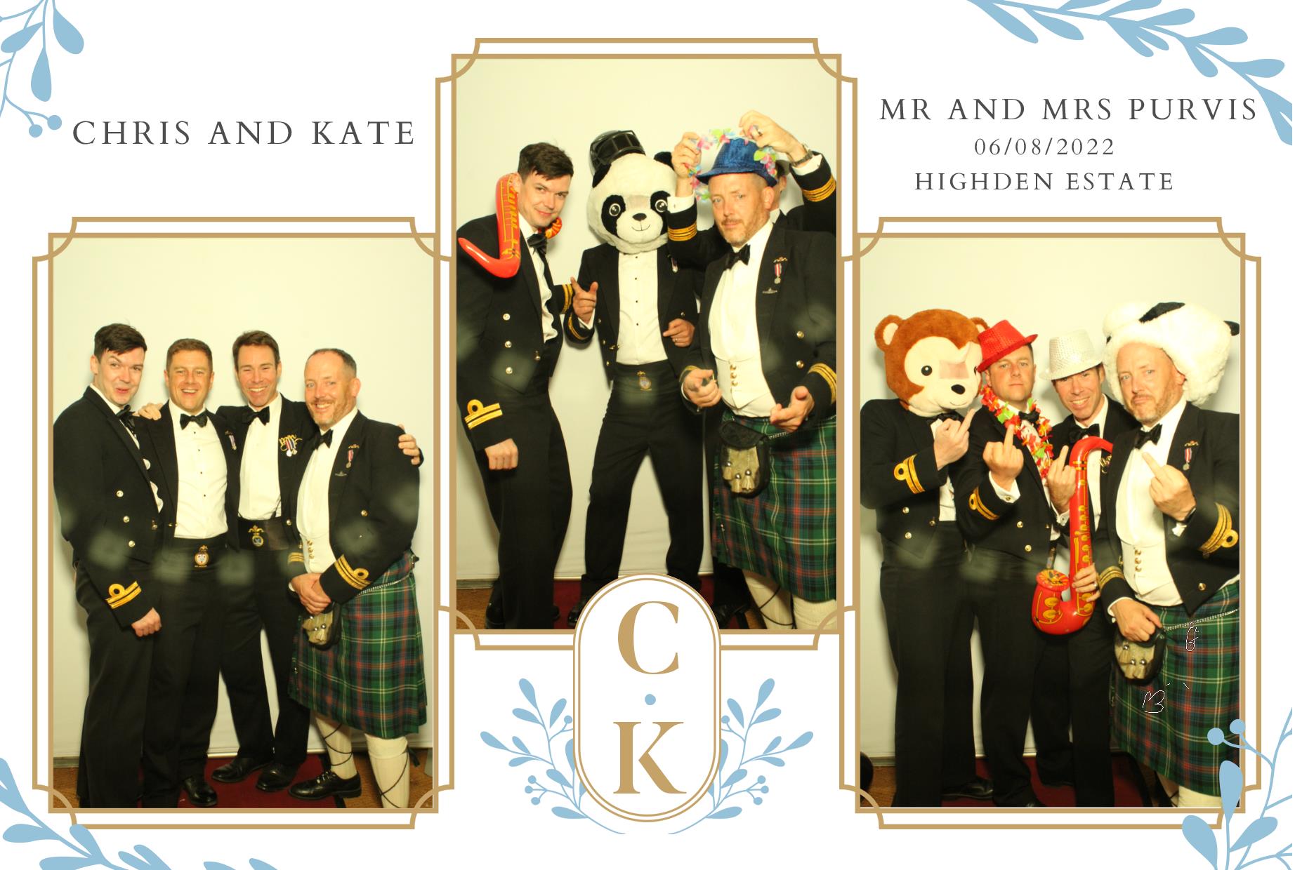 Chris & Kate's Wedding | View more photos from the event at gallery.myphotoboothexperience.co.uk/u/MyPhotoBoothExperienceLtd/Chris-Kates-Wedding