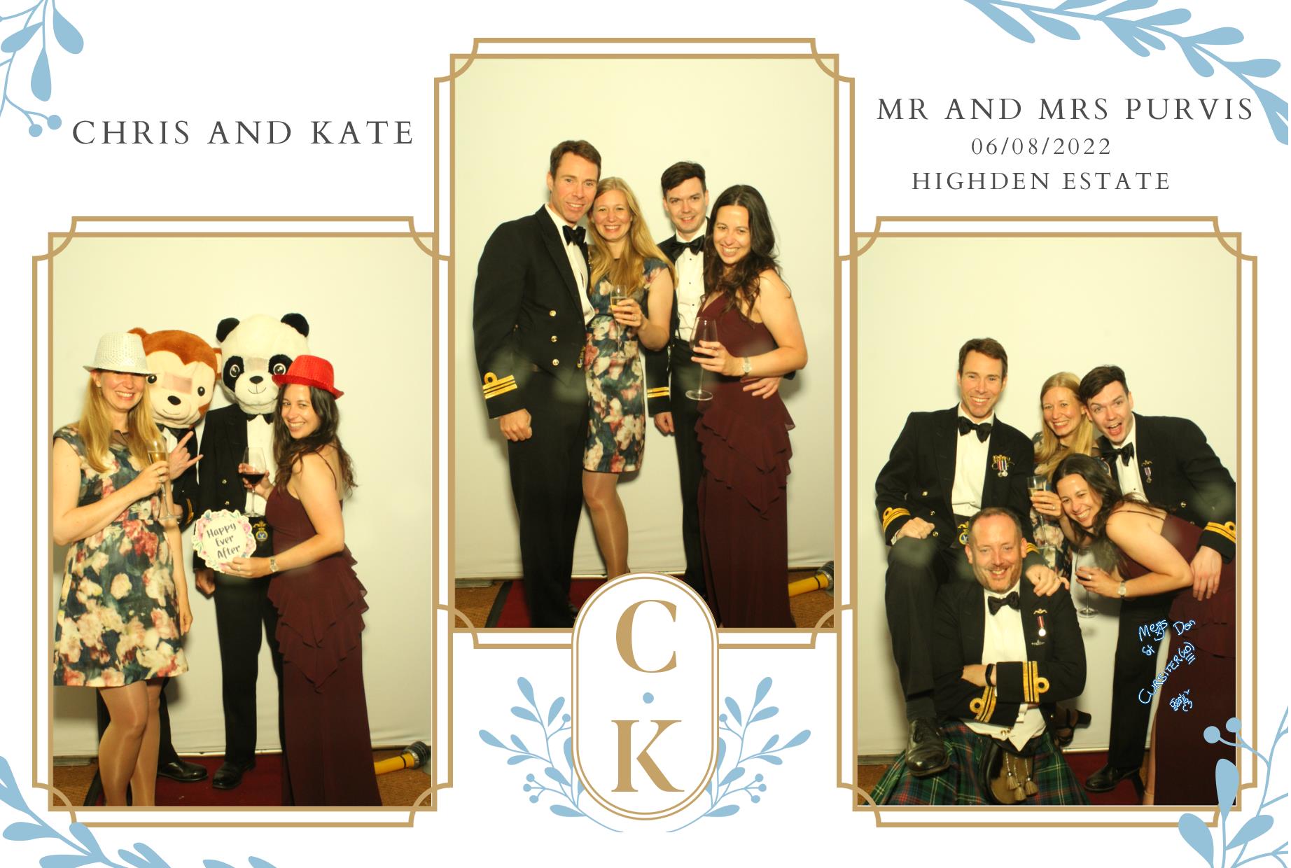 Chris & Kate's Wedding | View more photos from the event at gallery.myphotoboothexperience.co.uk/u/MyPhotoBoothExperienceLtd/Chris-Kates-Wedding