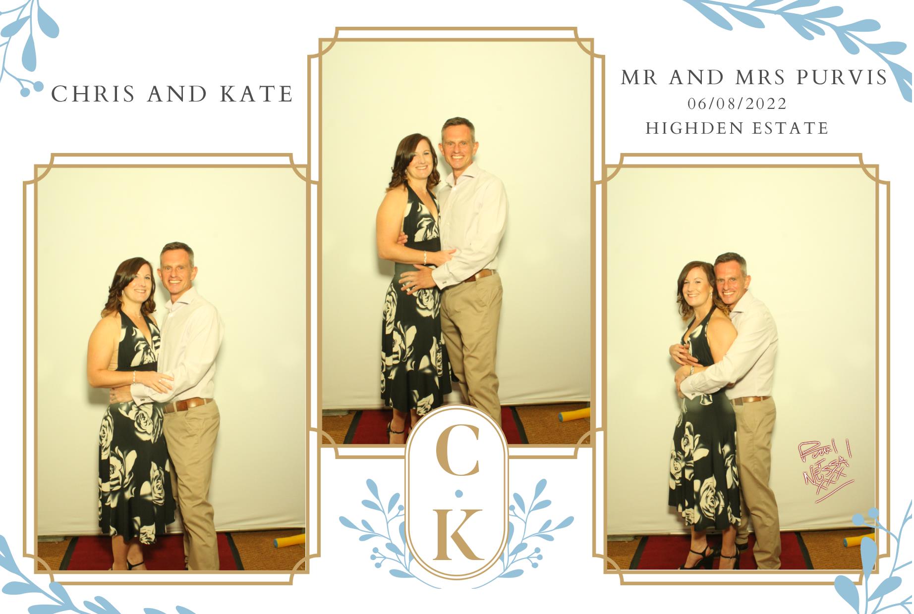 Chris & Kate's Wedding | View more photos from the event at gallery.myphotoboothexperience.co.uk/u/MyPhotoBoothExperienceLtd/Chris-Kates-Wedding