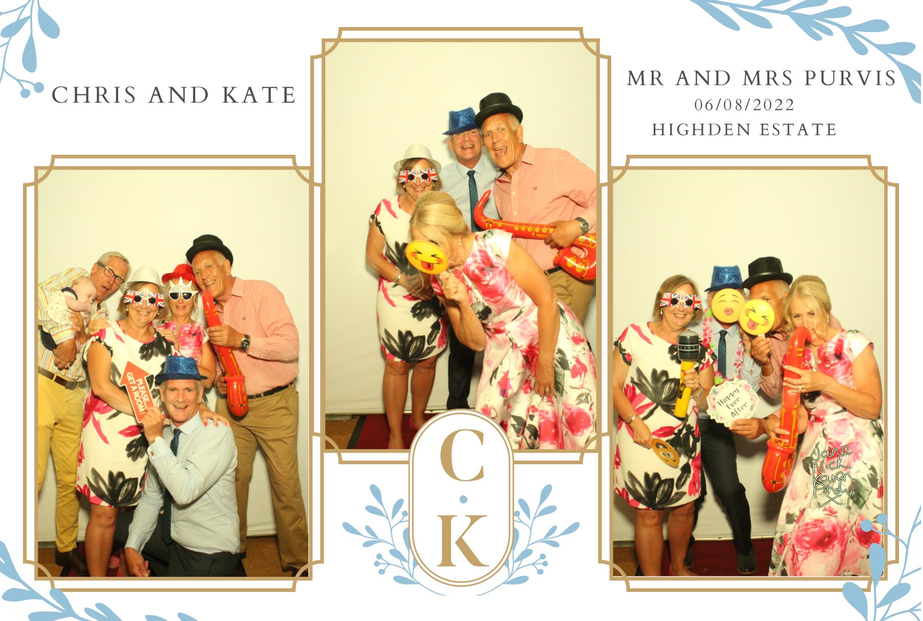 Chris & Kate's Wedding | View more photos from the event at gallery.myphotoboothexperience.co.uk/u/MyPhotoBoothExperienceLtd/Chris-Kates-Wedding