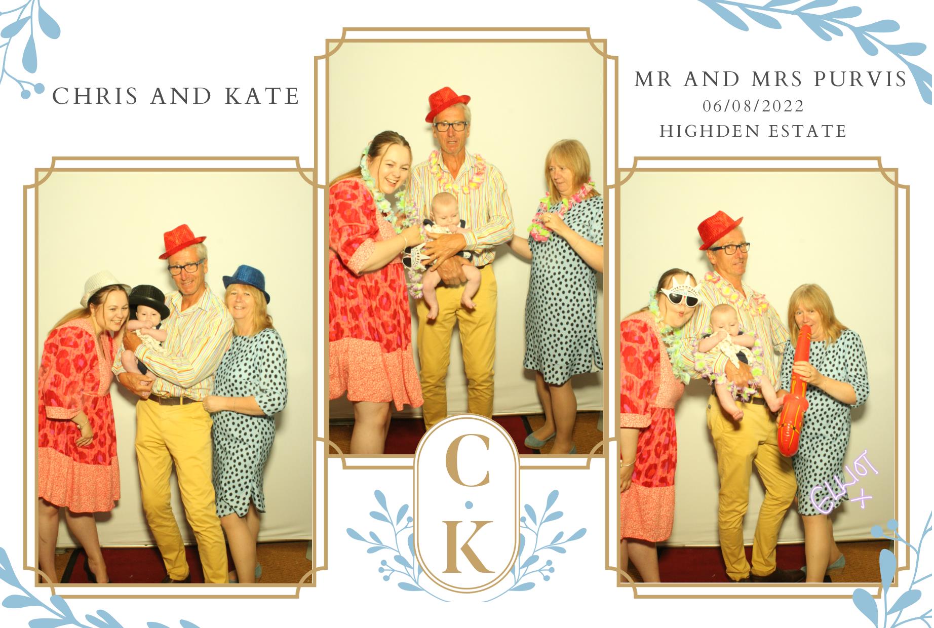 Chris & Kate's Wedding | View more photos from the event at gallery.myphotoboothexperience.co.uk/u/MyPhotoBoothExperienceLtd/Chris-Kates-Wedding