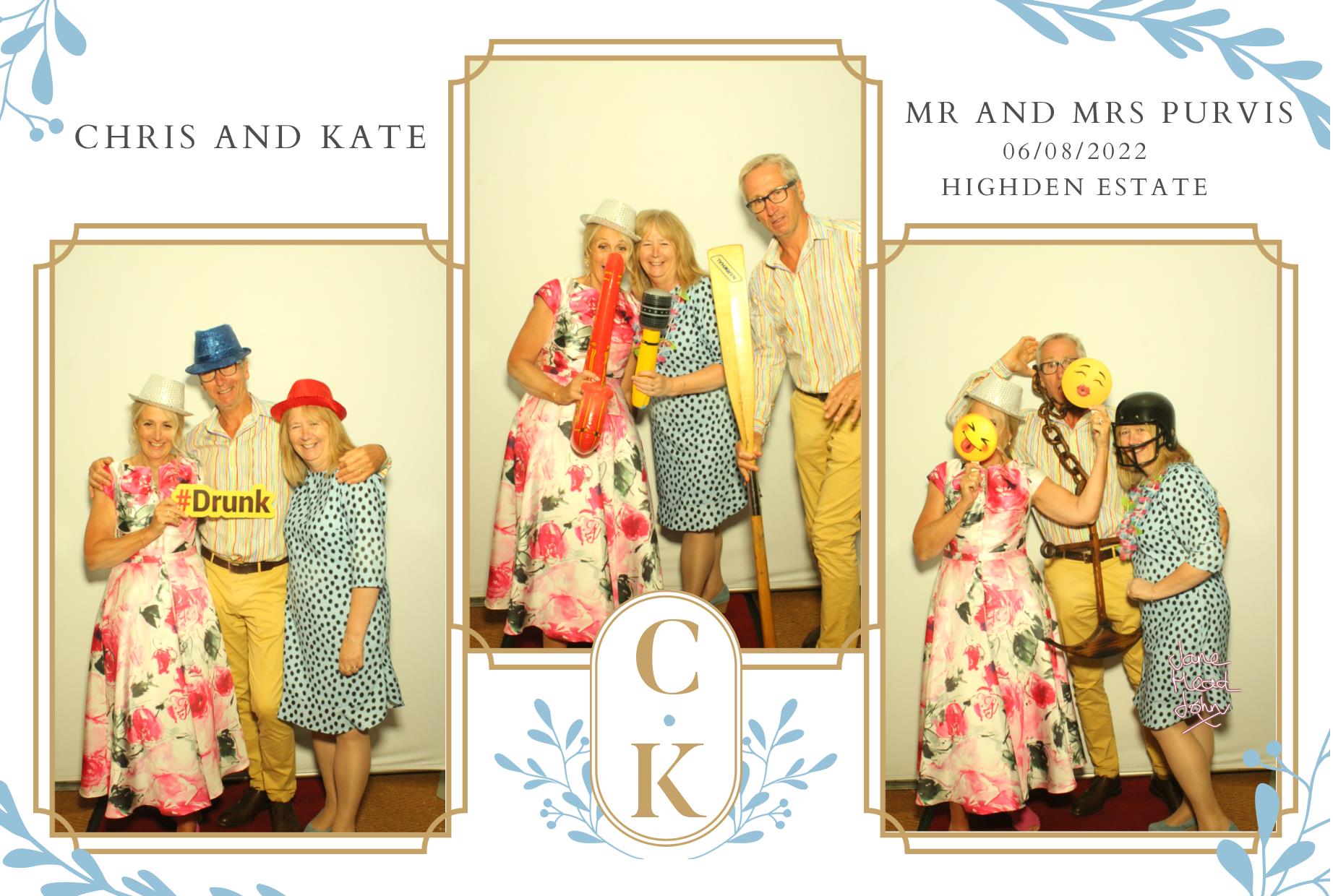 Chris & Kate's Wedding | View more photos from the event at gallery.myphotoboothexperience.co.uk/u/MyPhotoBoothExperienceLtd/Chris-Kates-Wedding