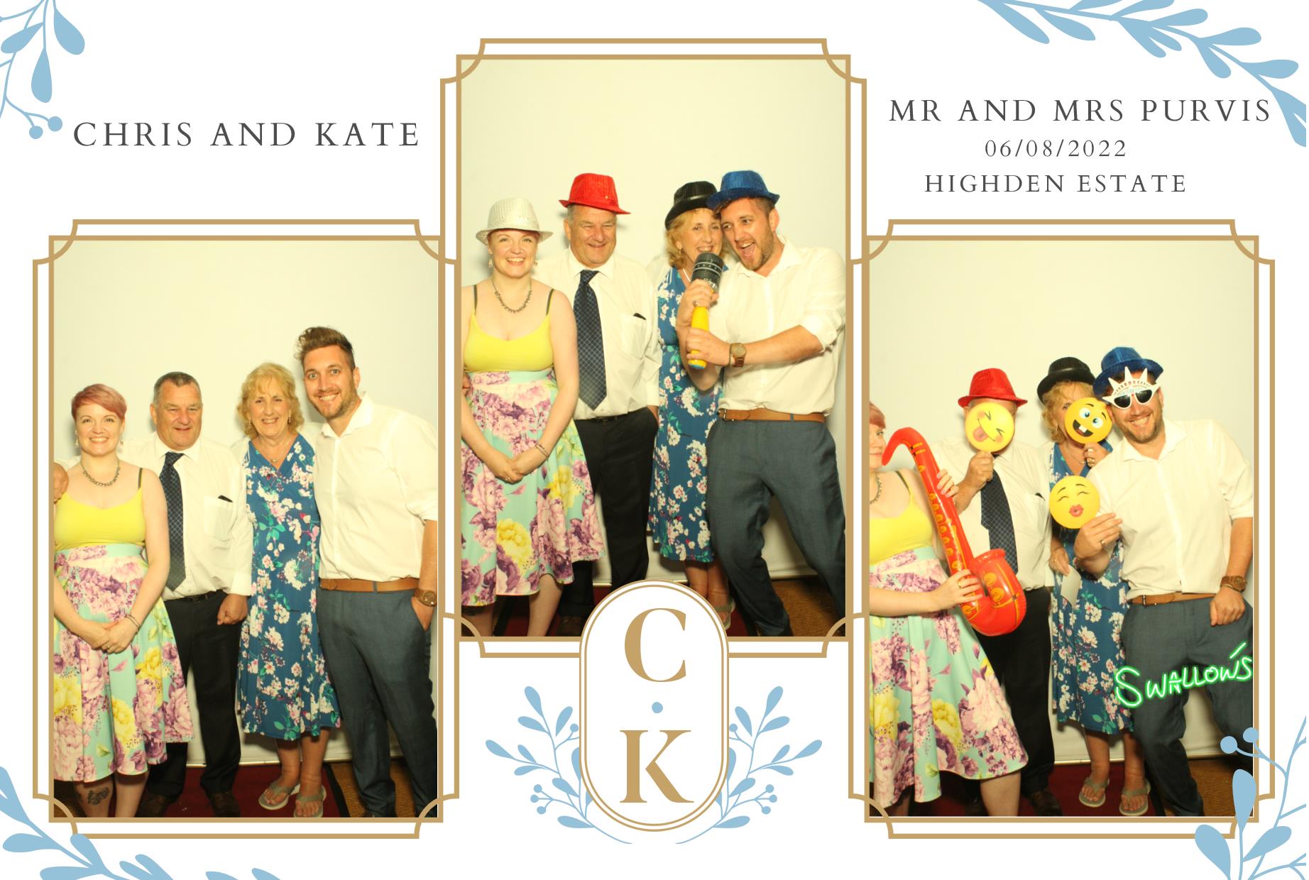 Chris & Kate's Wedding | View more photos from the event at gallery.myphotoboothexperience.co.uk/u/MyPhotoBoothExperienceLtd/Chris-Kates-Wedding