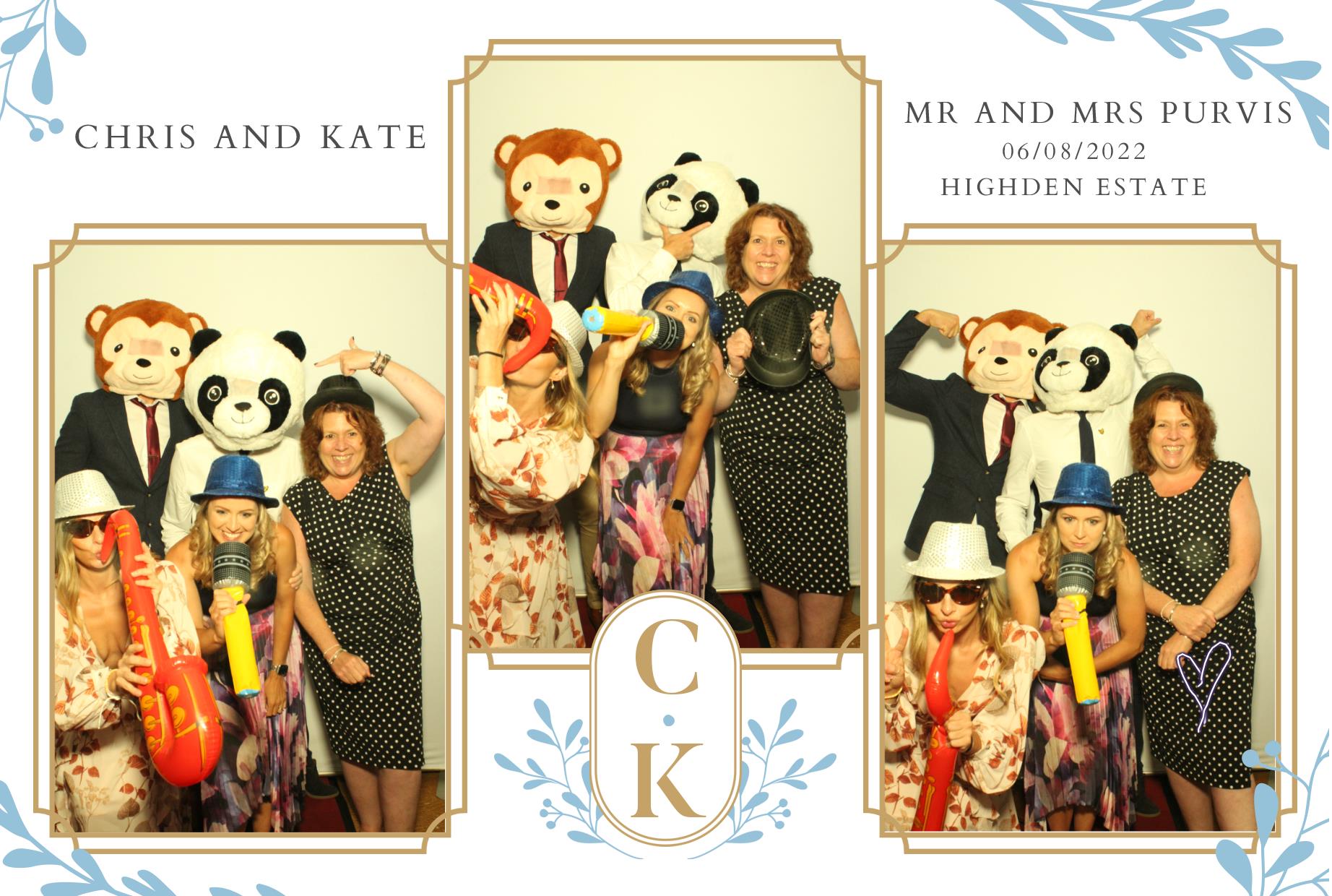 Chris & Kate's Wedding | View more photos from the event at gallery.myphotoboothexperience.co.uk/u/MyPhotoBoothExperienceLtd/Chris-Kates-Wedding