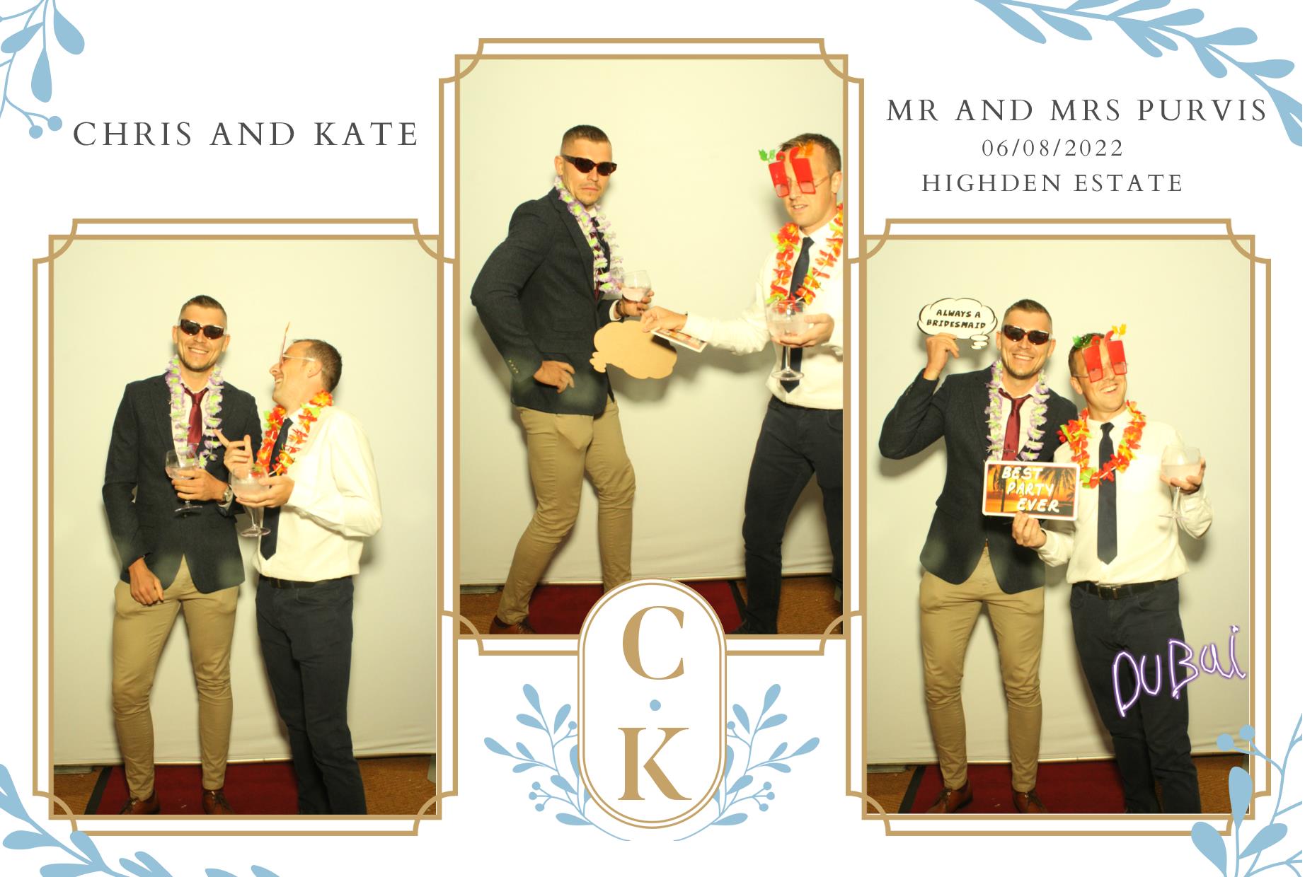 Chris & Kate's Wedding | View more photos from the event at gallery.myphotoboothexperience.co.uk/u/MyPhotoBoothExperienceLtd/Chris-Kates-Wedding