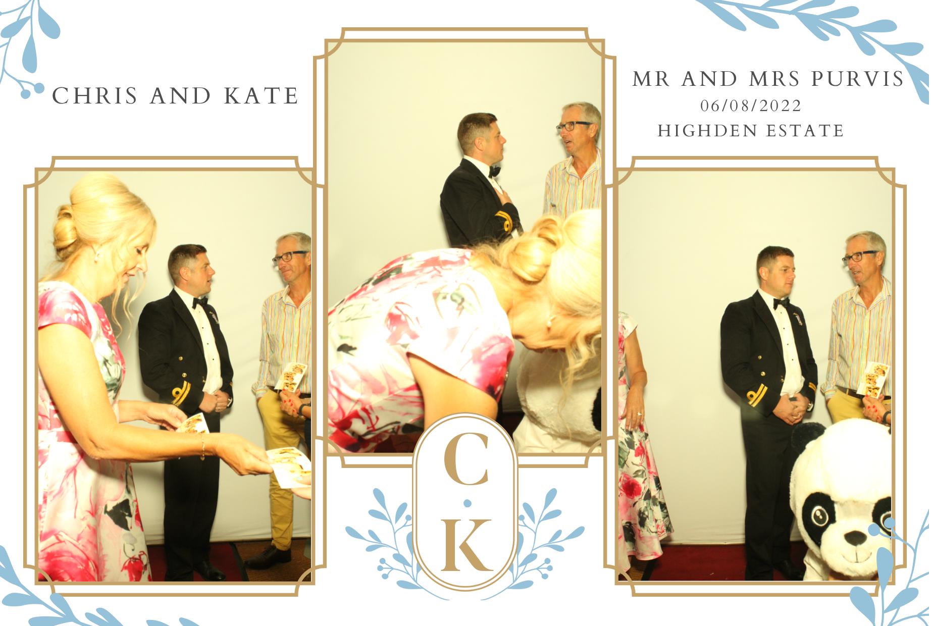 Chris & Kate's Wedding | View more photos from the event at gallery.myphotoboothexperience.co.uk/u/MyPhotoBoothExperienceLtd/Chris-Kates-Wedding