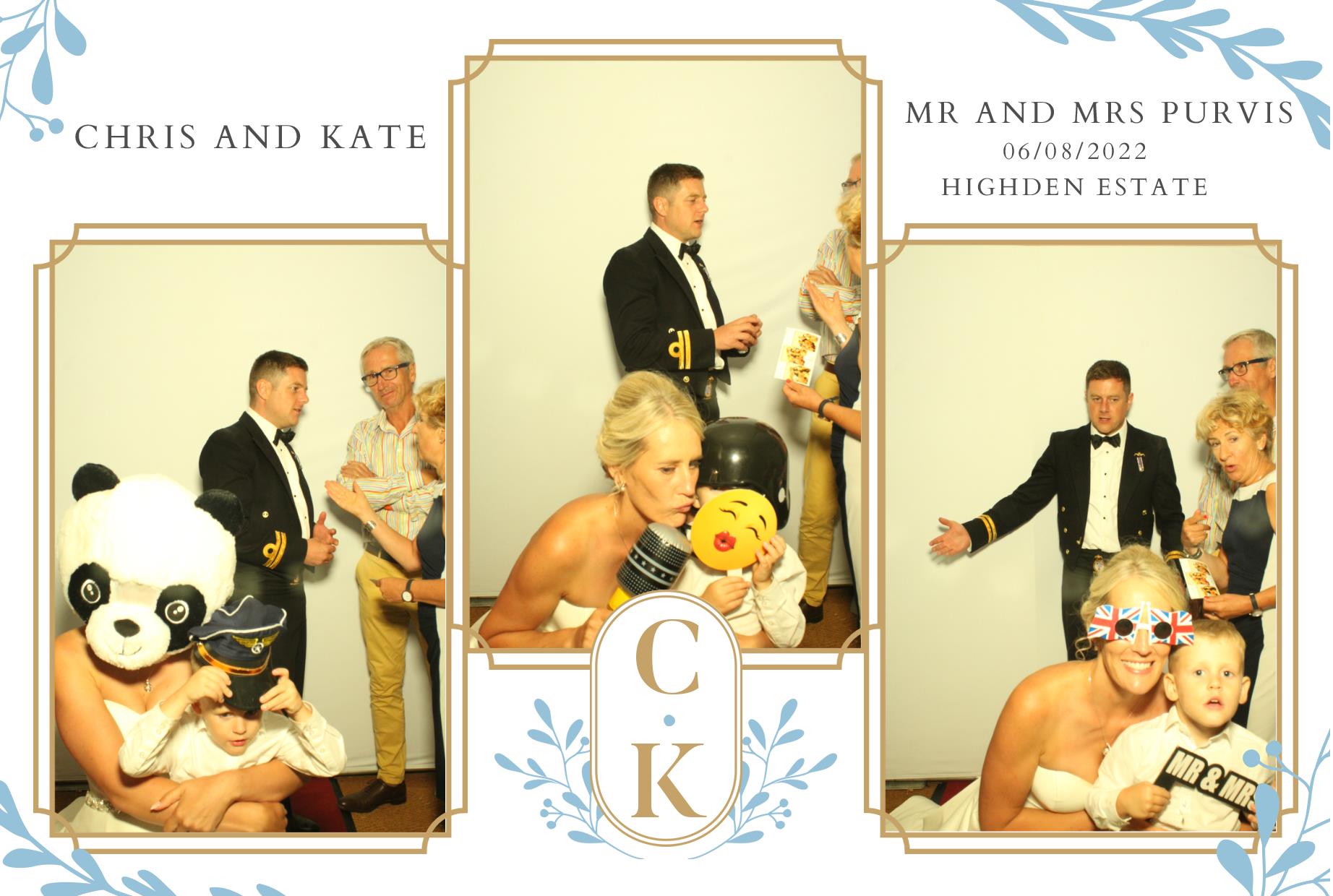 Chris & Kate's Wedding | View more photos from the event at gallery.myphotoboothexperience.co.uk/u/MyPhotoBoothExperienceLtd/Chris-Kates-Wedding