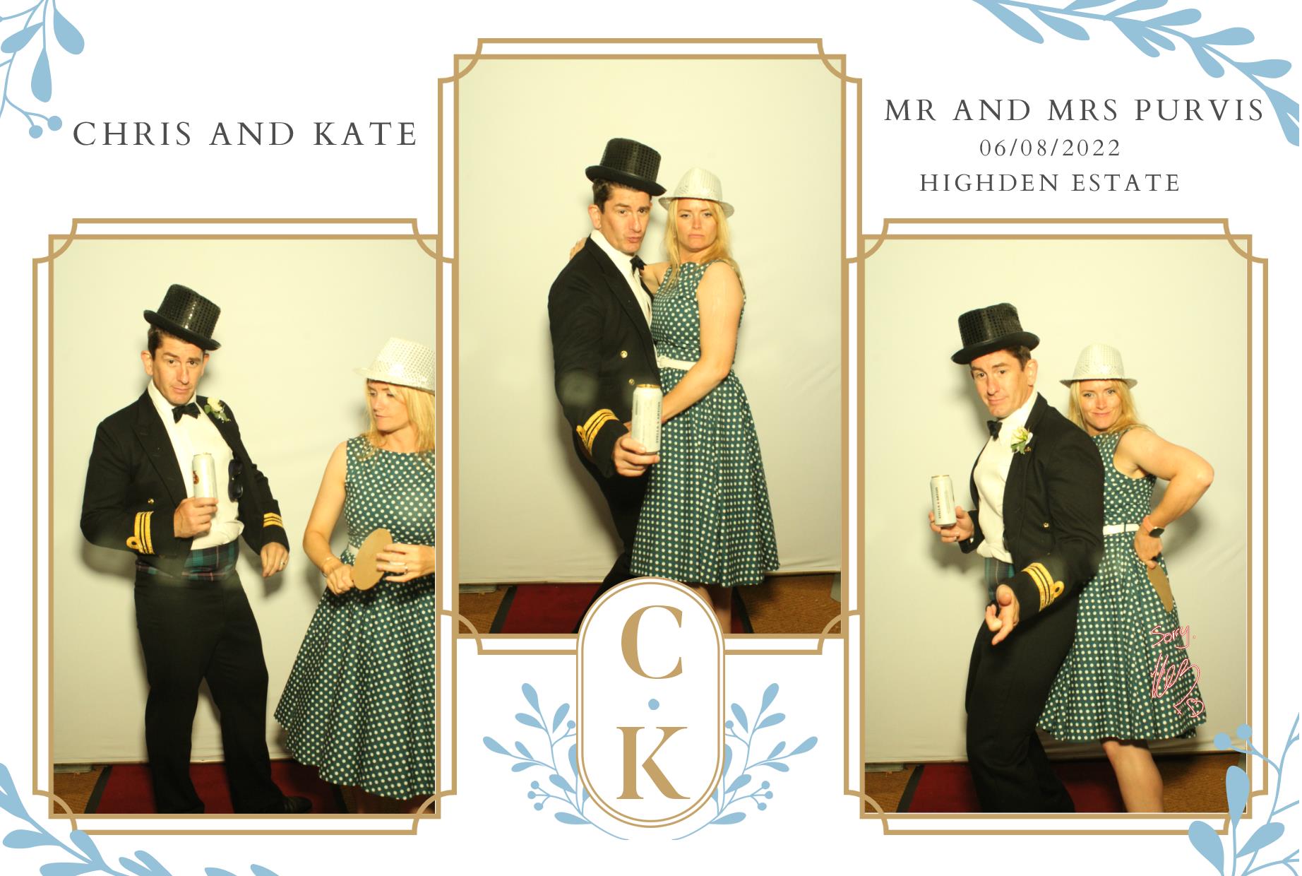 Chris & Kate's Wedding | View more photos from the event at gallery.myphotoboothexperience.co.uk/u/MyPhotoBoothExperienceLtd/Chris-Kates-Wedding
