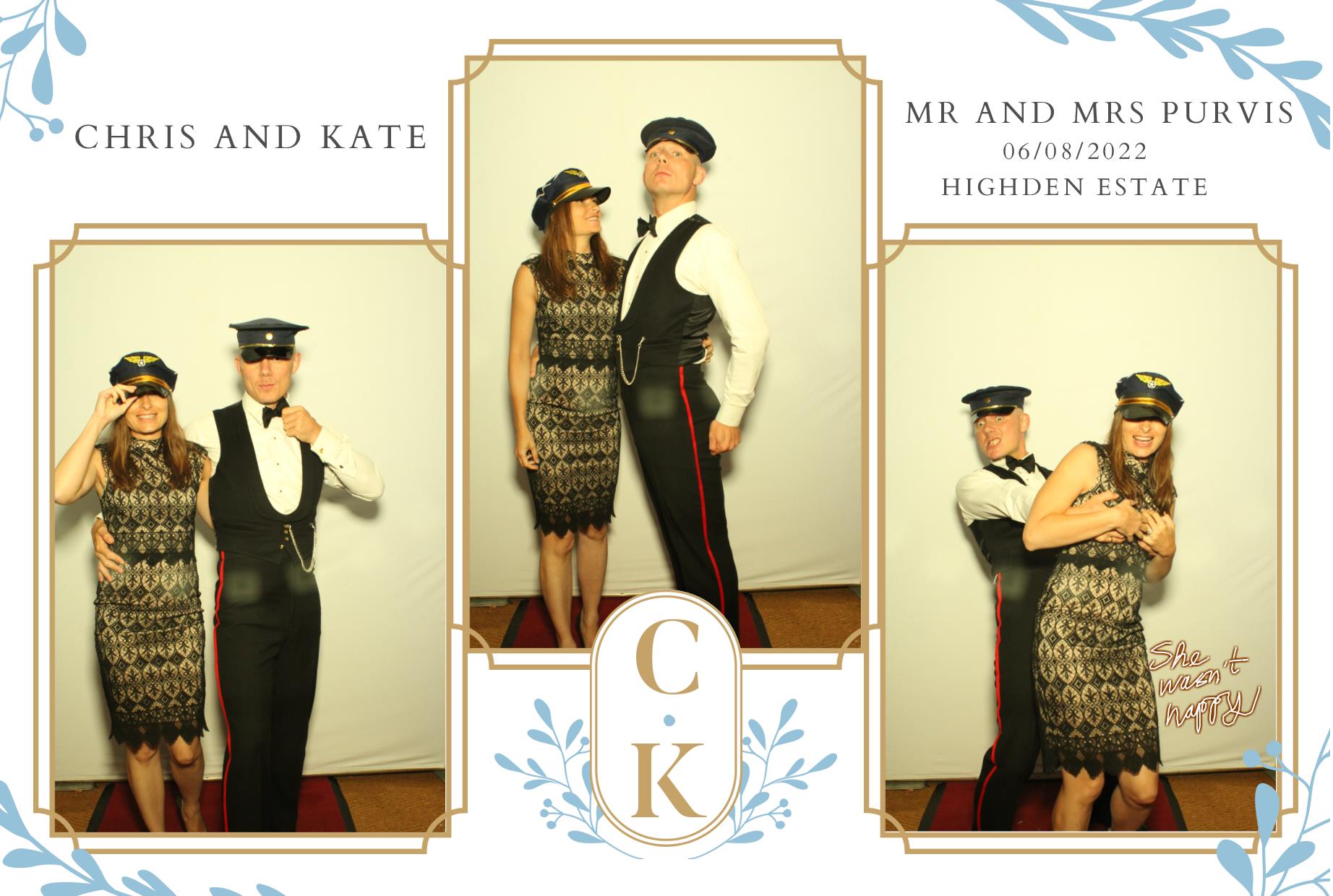 Chris & Kate's Wedding | View more photos from the event at gallery.myphotoboothexperience.co.uk/u/MyPhotoBoothExperienceLtd/Chris-Kates-Wedding