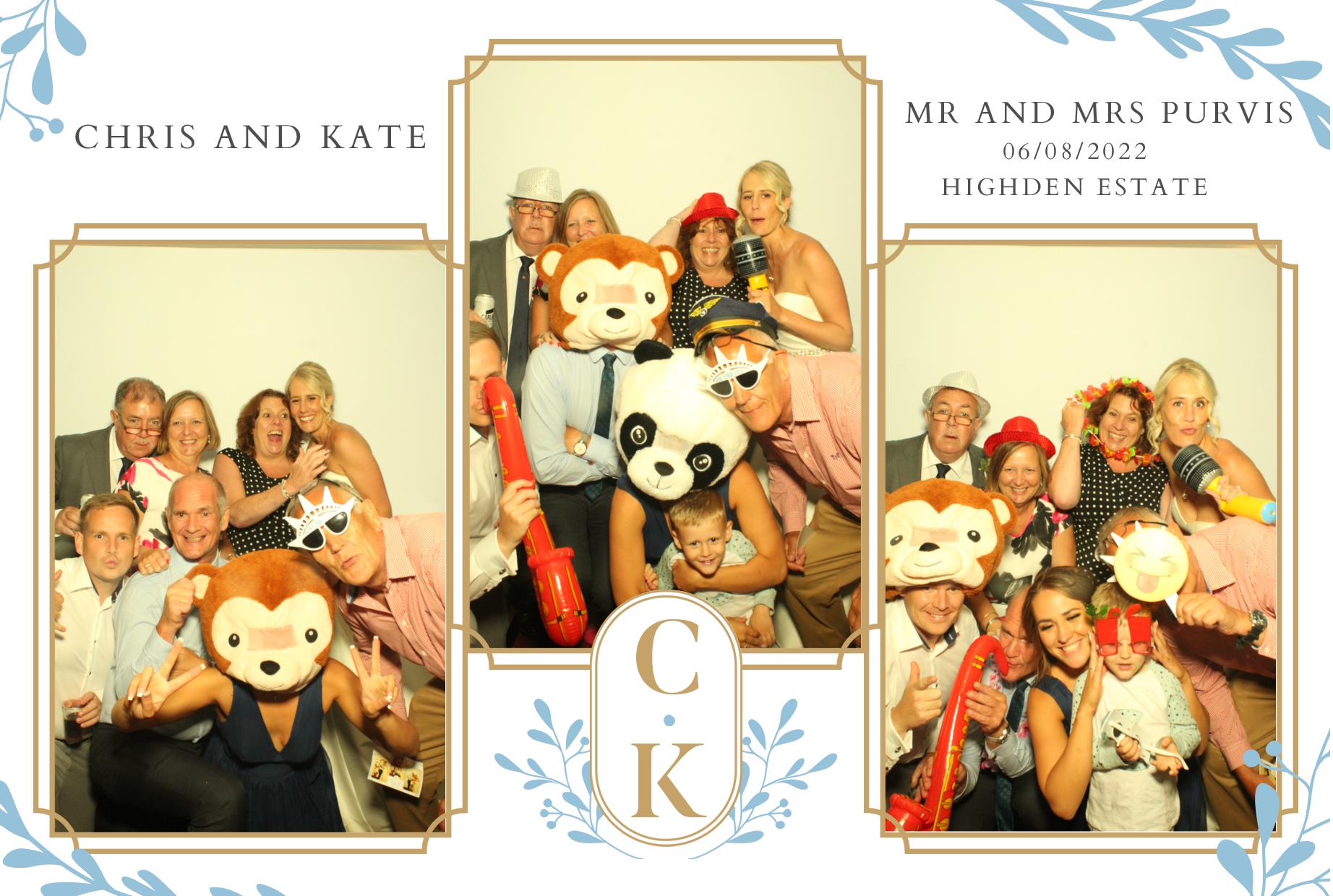 Chris & Kate's Wedding | View more photos from the event at gallery.myphotoboothexperience.co.uk/u/MyPhotoBoothExperienceLtd/Chris-Kates-Wedding